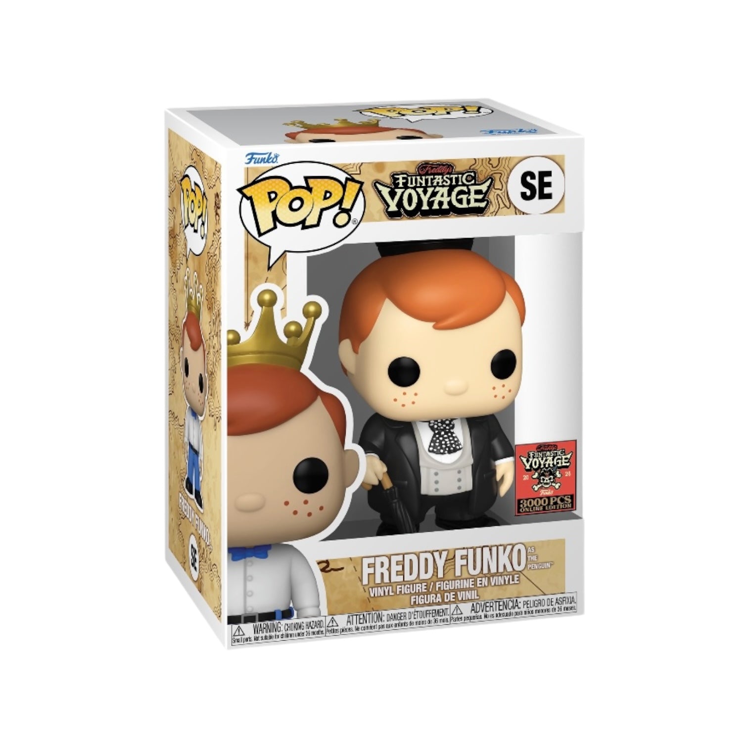 Freddy Funko as The Penguin Funko Pop! - Batman Returns - Freddy's Funtastic Voyage 2024 Online Edition LE3000 Pcs