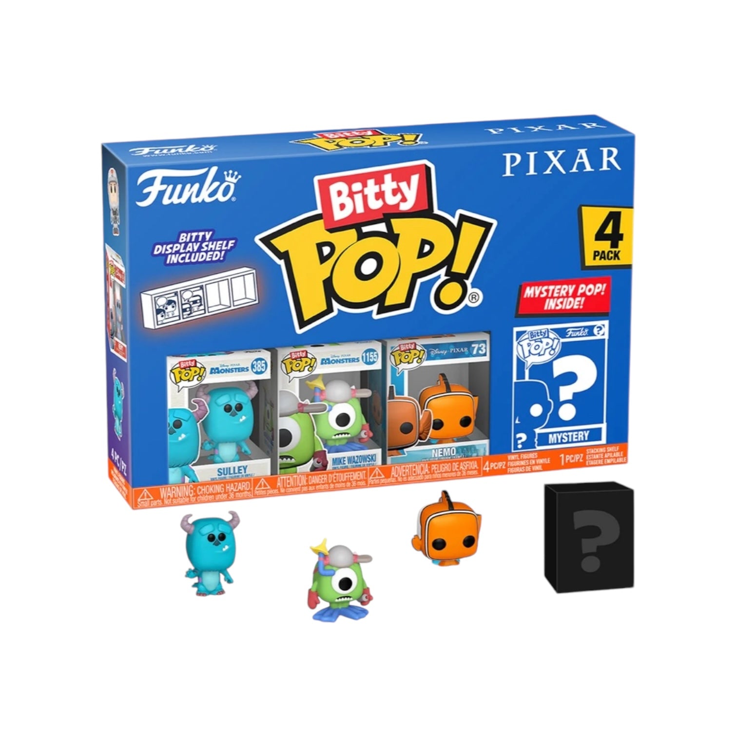 Sulley 4 pack Funko Bitty Pop! - Disney Pixar - PREORDER