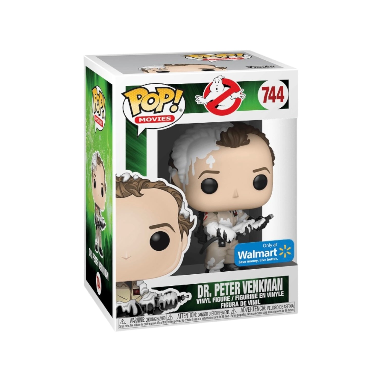 Dr. Peter Venkman #744 (Marshmallowed) Funko Pop! - Ghostbusters - Walmart Exclusive