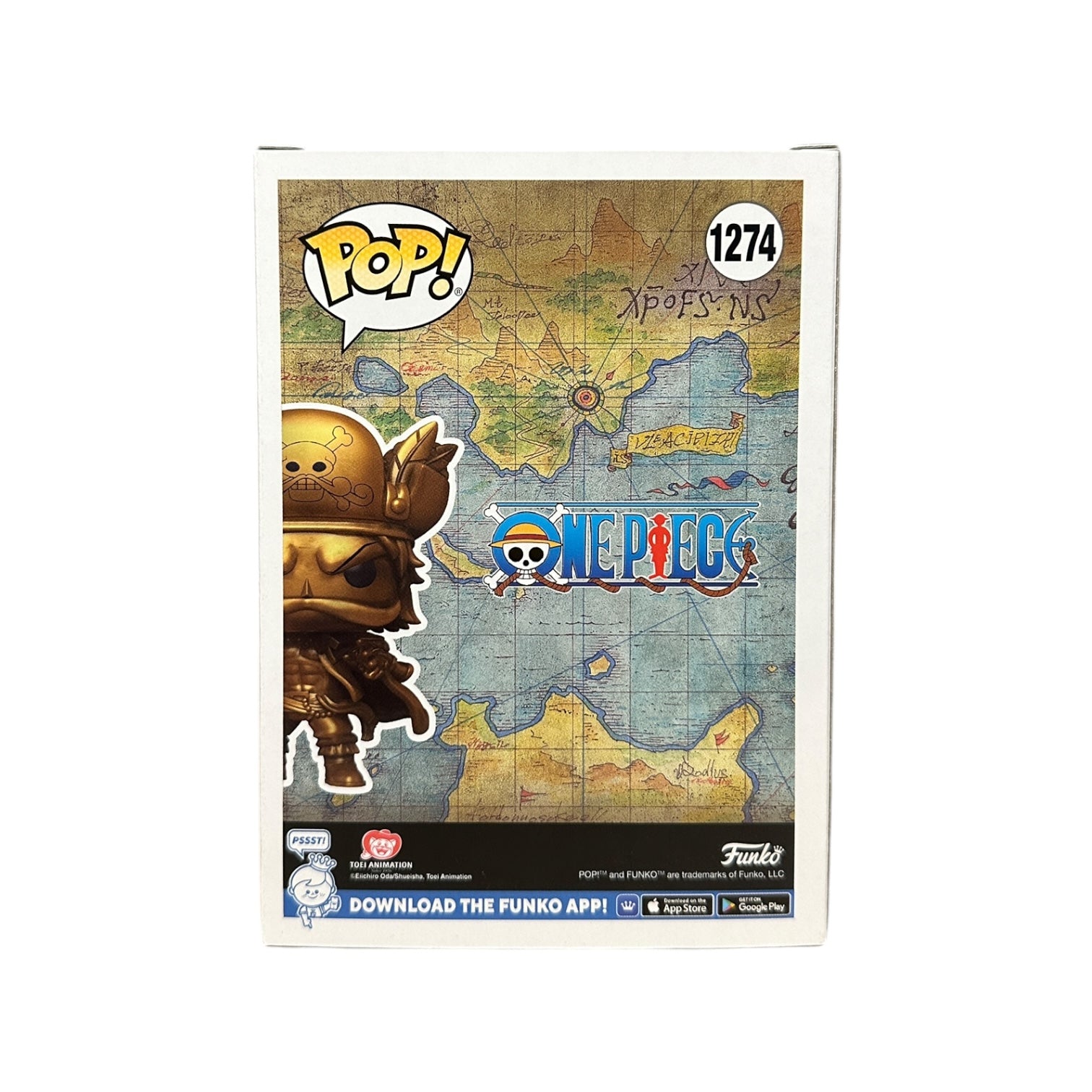 Gol D. Roger #1274 (Gold) Funko Pop! - One Piece - Freddy's Funtastic Voyage 2024 Show Edition LE3400 Pcs - Condition 9.5/10