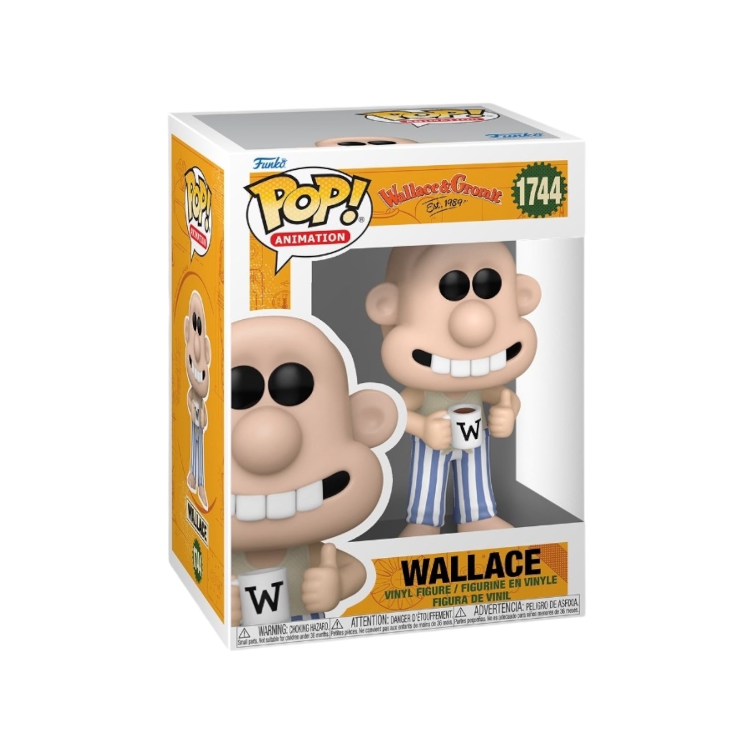 Wallace #1744 Funko Pop! - Wallace and Gromit - PREORDER