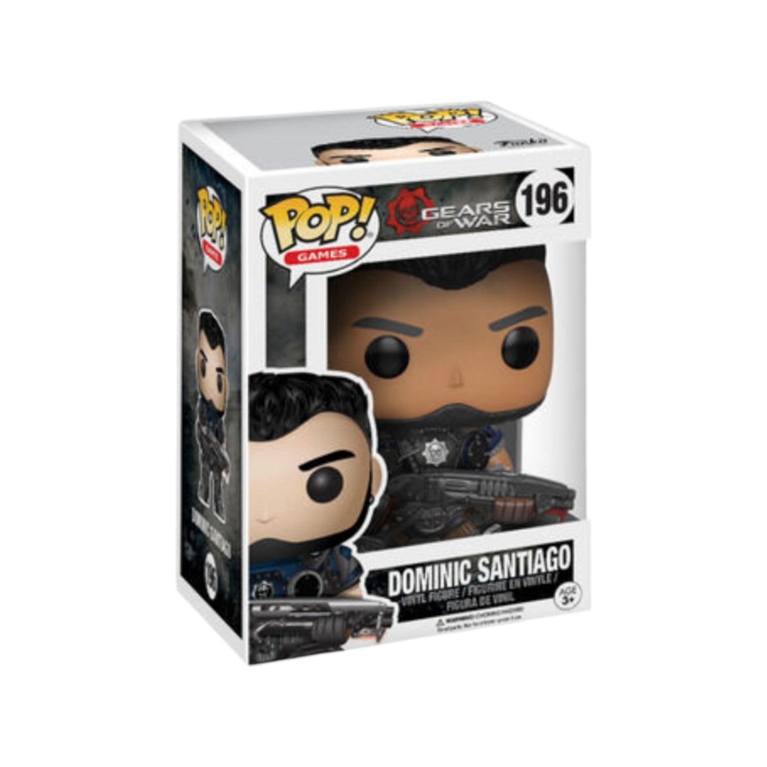 Dominic Santiago #196 Funko Pop! - Gears of War - Condition 8.5/10