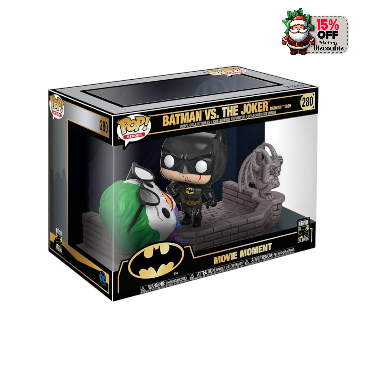 Batman Vs. The Joker #280 Funko Pop! Moment - Batman 1989