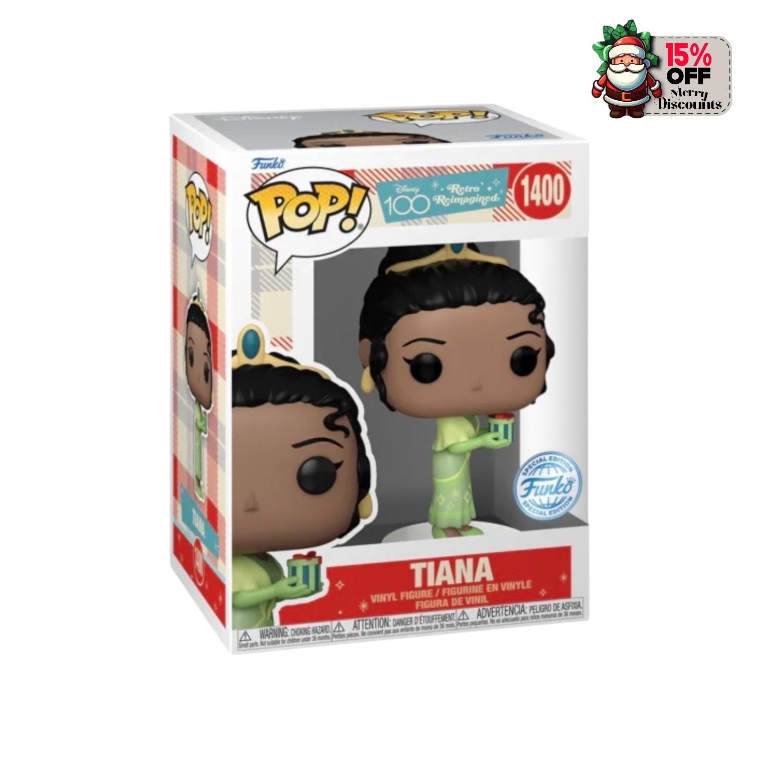 Taina #1400 Funko Pop - Disney 100 Retro Reimagined