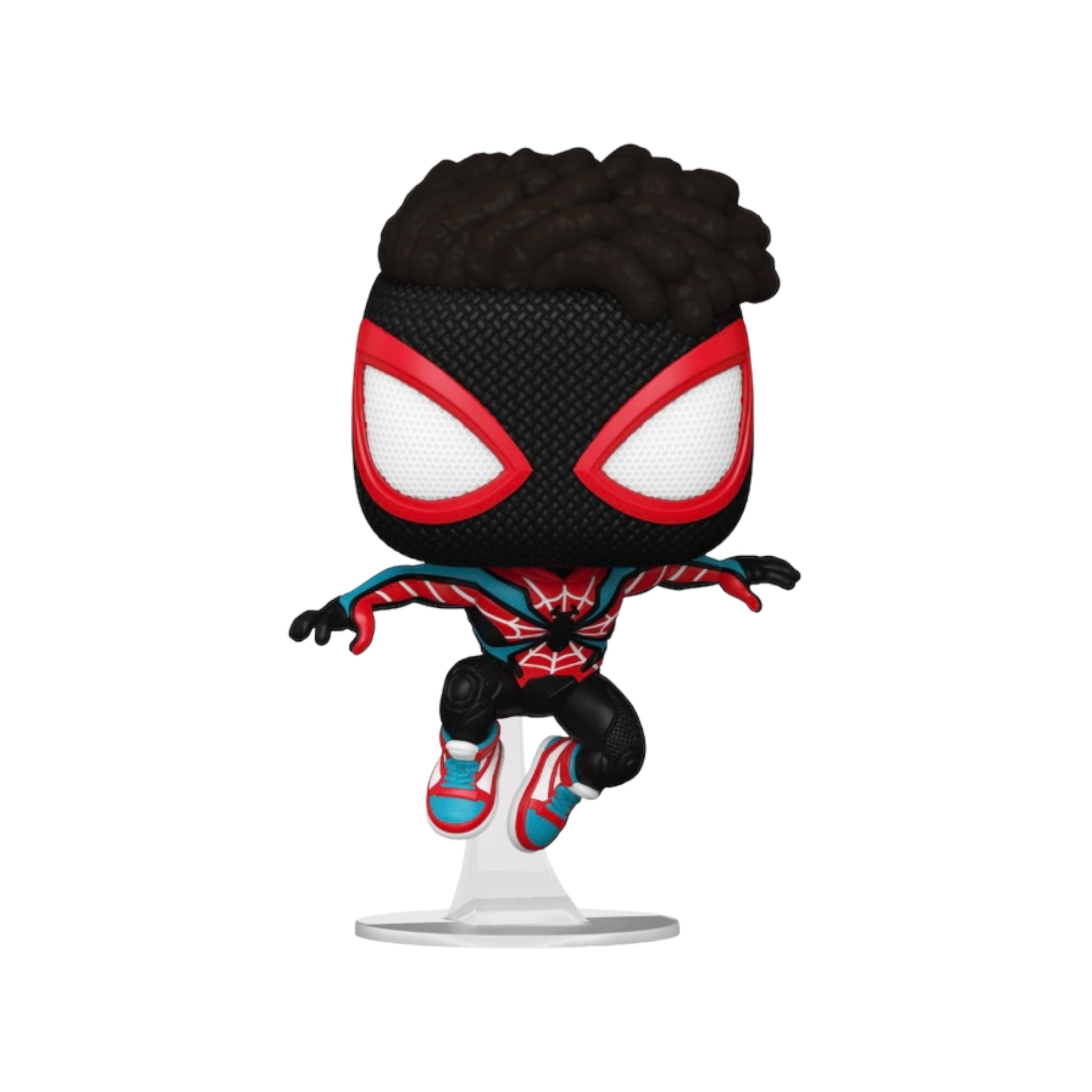 Miles Morales #976 (Evolved Suit) Funko Pop! - Spider-Man 2 - GameStop  Exclusive