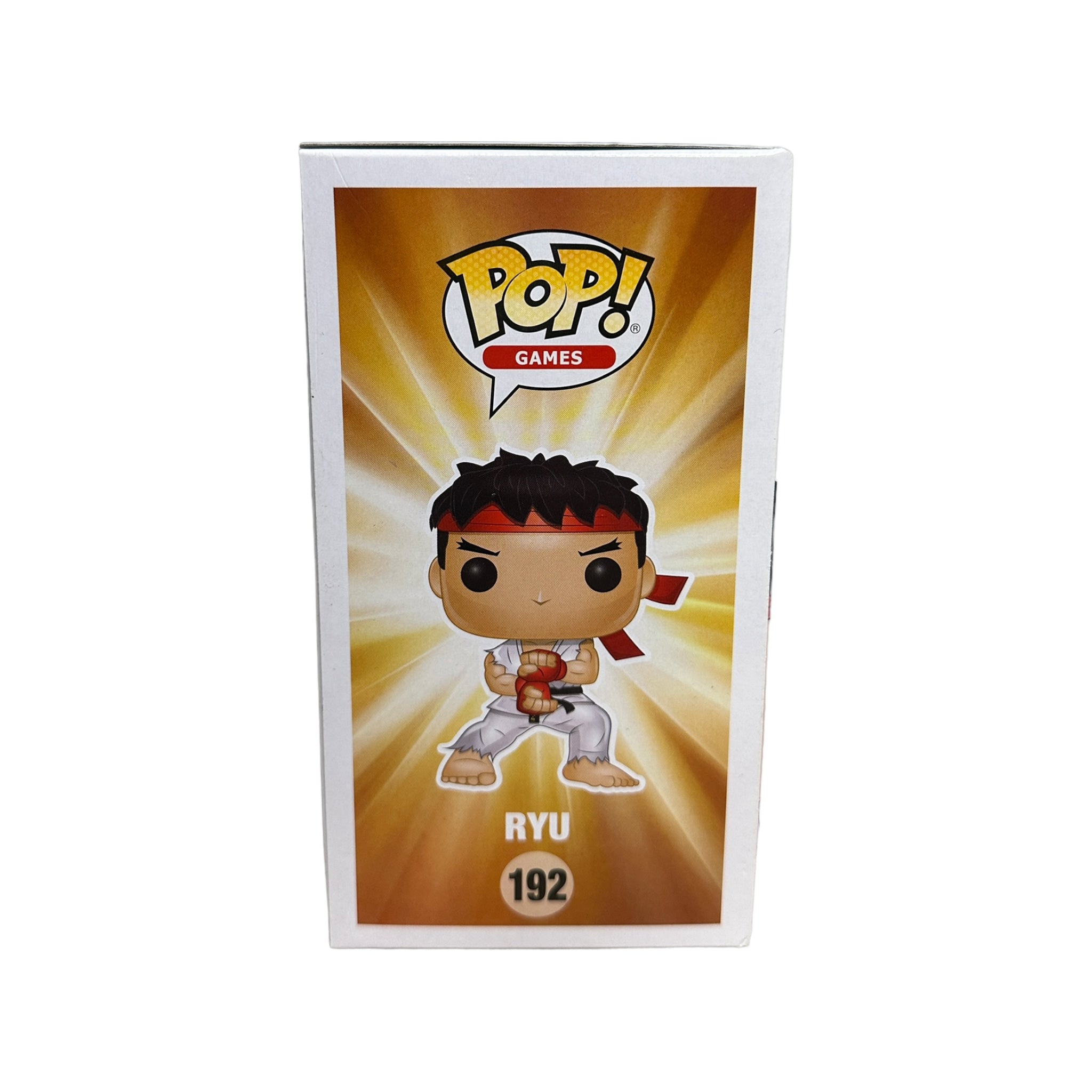 Ryu #192 Funko Pop! - Street Fighter - 2016 Pop! - Condition 6.5/10