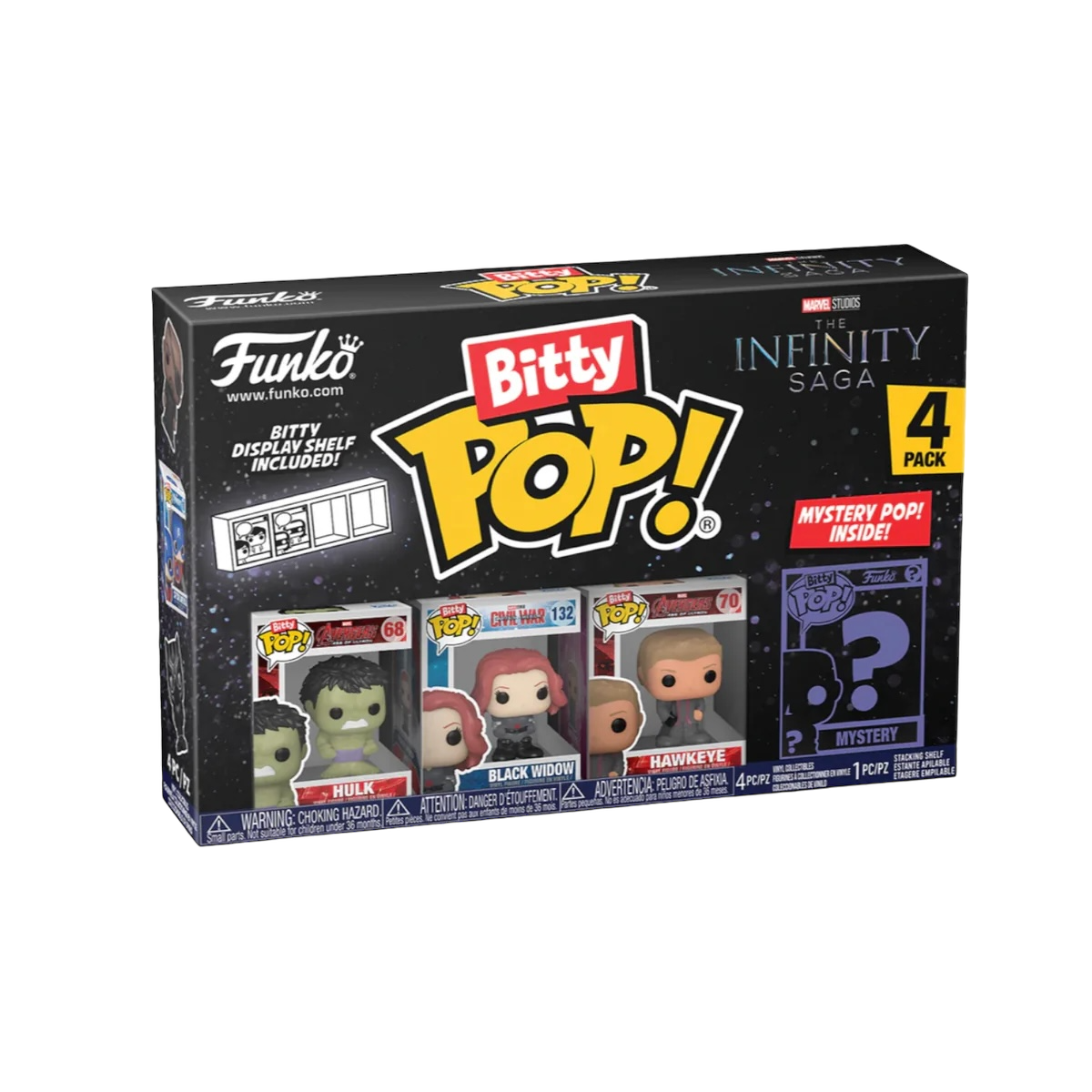 Hulk 4 pack Bitty POP! - The Infinity Saga - Chance of Chase