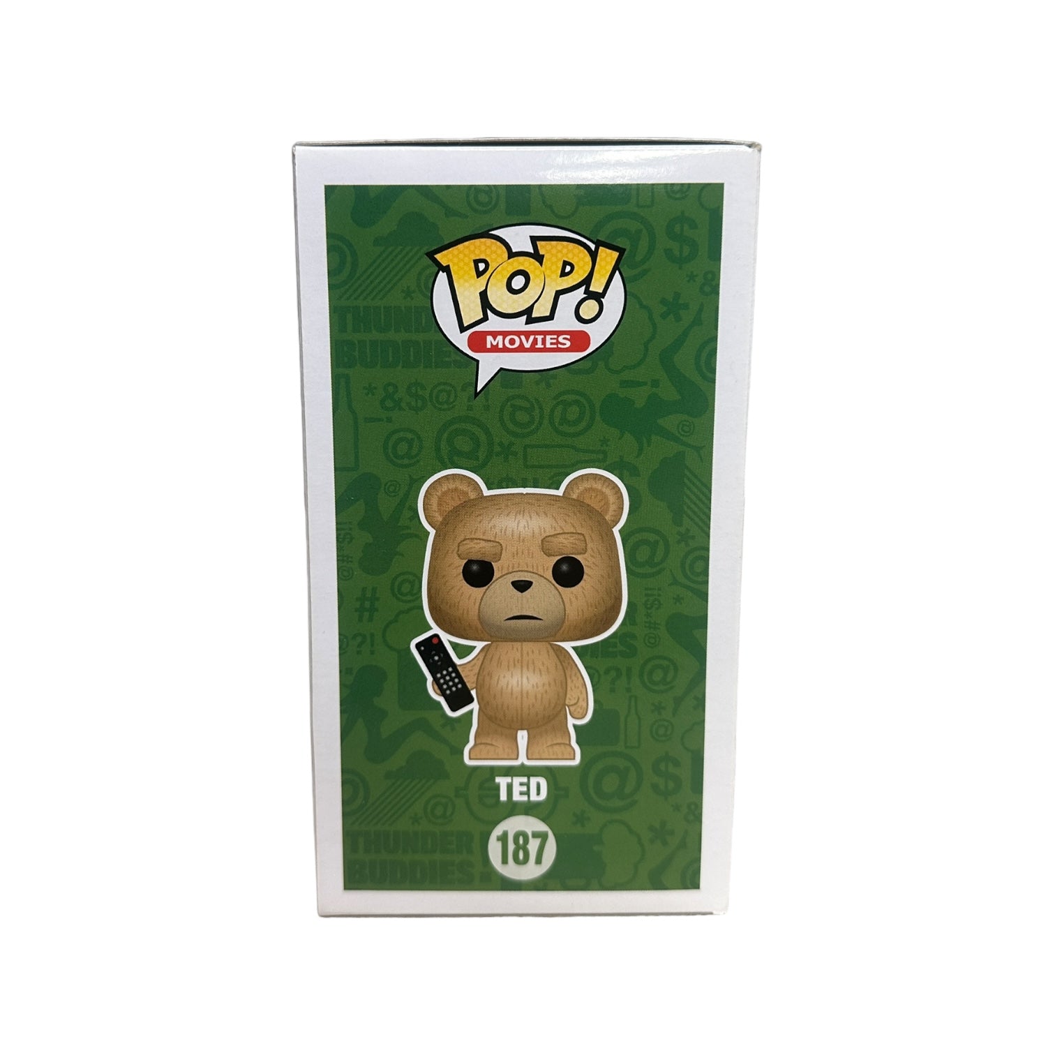 Ted #187 (Flocked) Funko Pop! - Ted 2 - SDCC 2015 Shared Exclusive - Condition 7.5/10