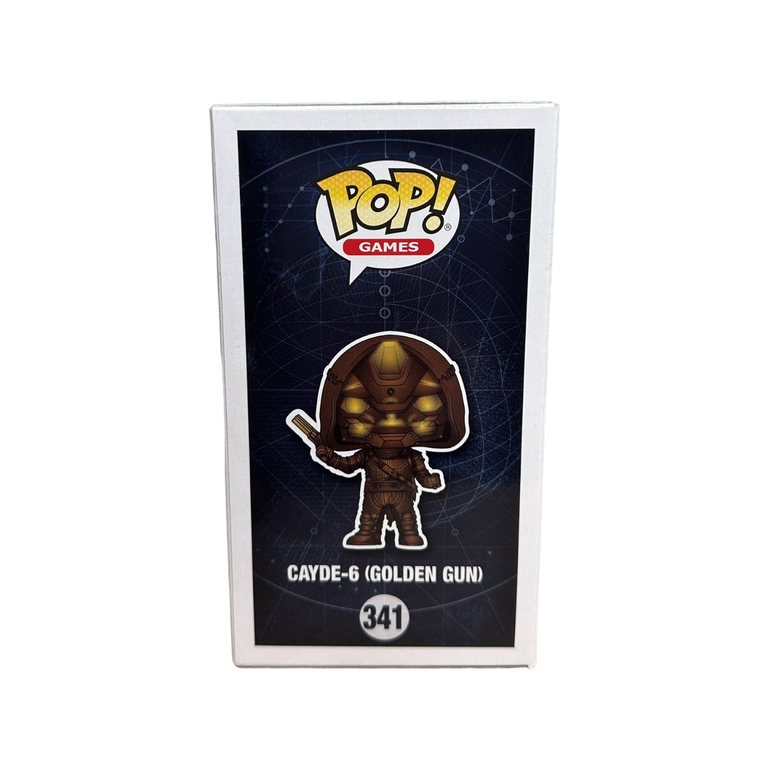 Cayde-6 Golden Gun #341 (Glows in the Dark) Funko Pop! - Destiny - Exclusive - Condition 8.5/10