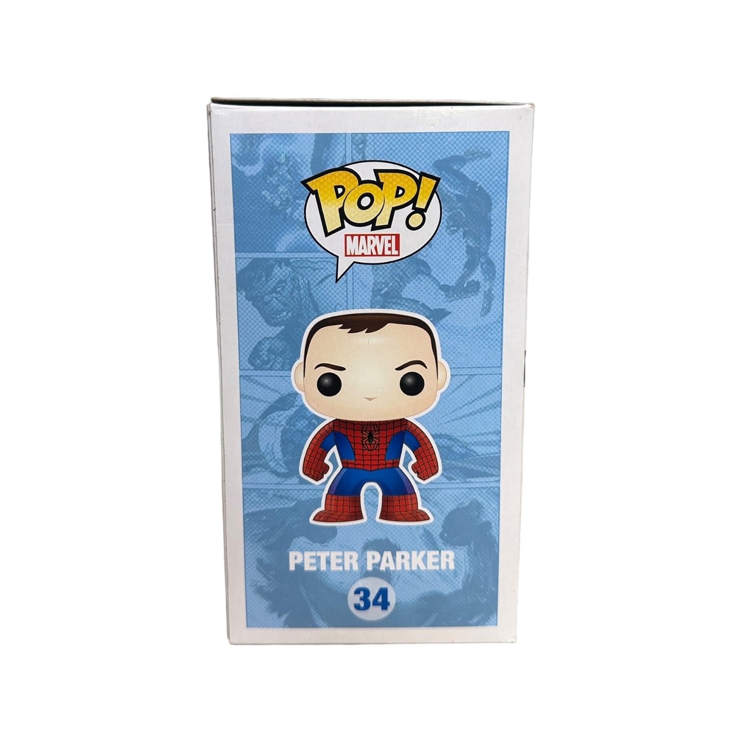 Peter Parker #34 (Unmasked) Funko Pop! - Marvel - LA Comic Con Exclusive - Condition 7.5/10