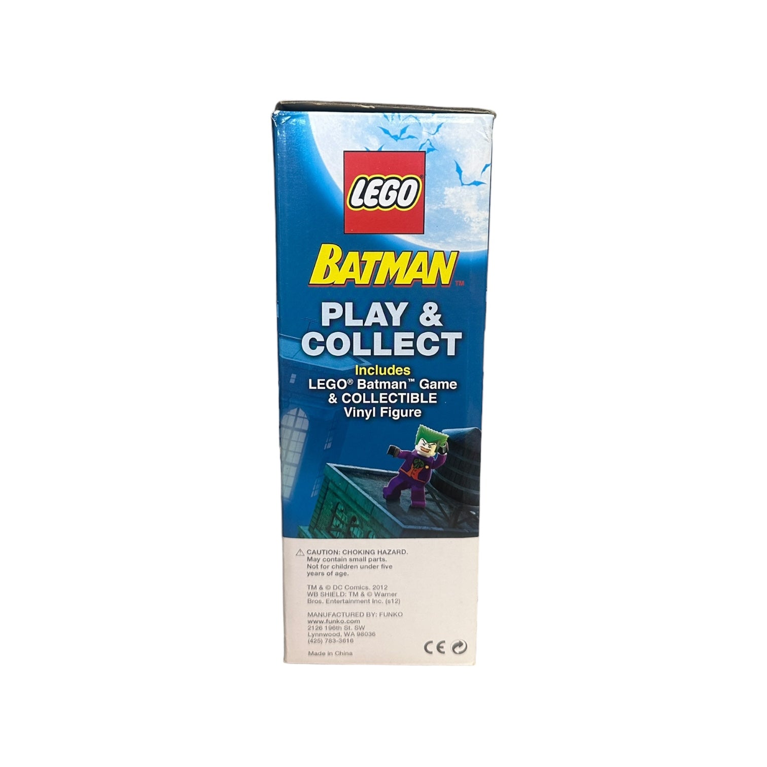 Lego Batman (Batman) Play & Collect Nintendo Wii (Glows in the Dark) Funko Pop Bundle! - Condition 6/10