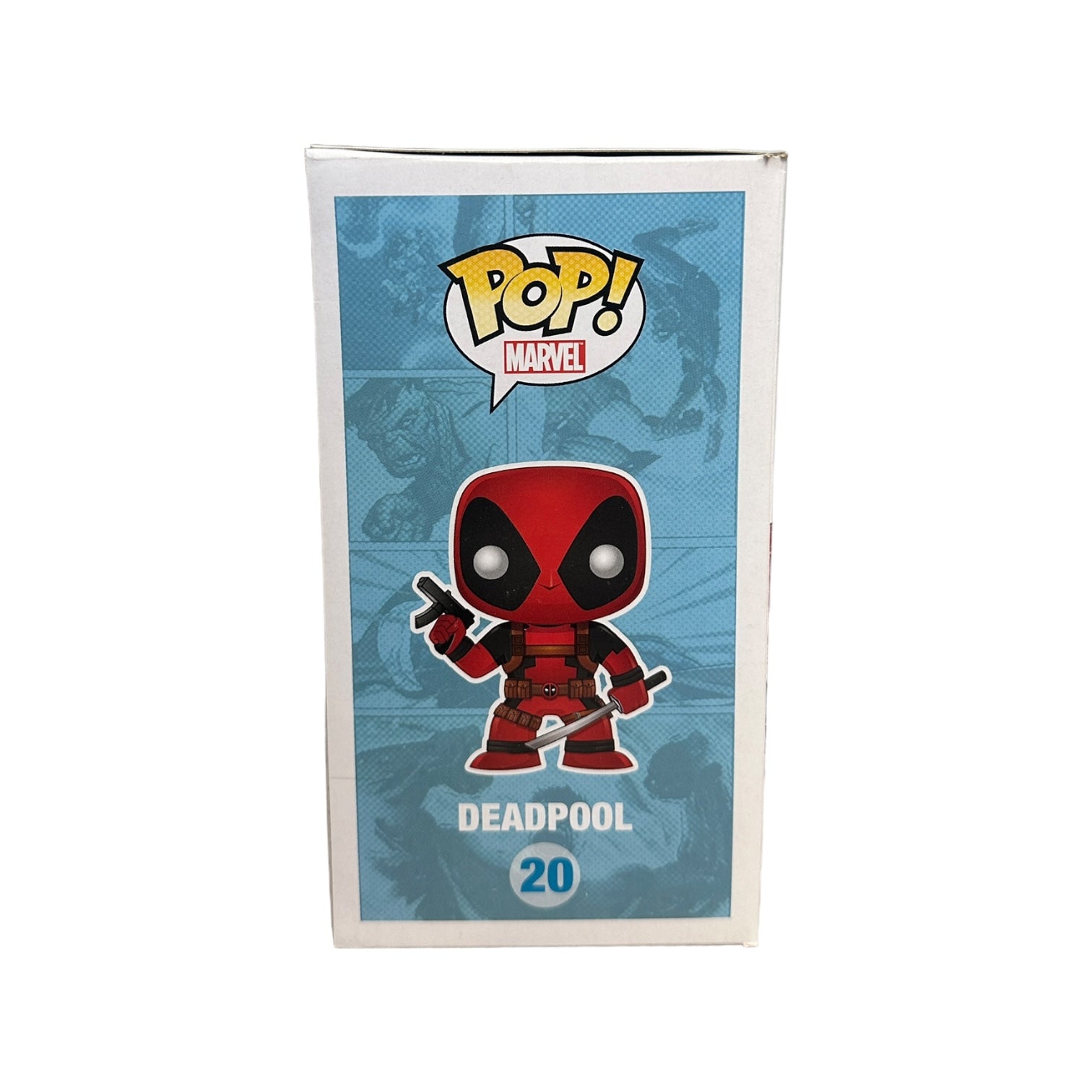 Rob Liefield Signed Deadpool #20 (Metallic) Funko Pop! - Marvel Universe - SDCC 2013 Exclusive LE480 Pcs - Condition 8/10 - Robliefieldcreations.com COA