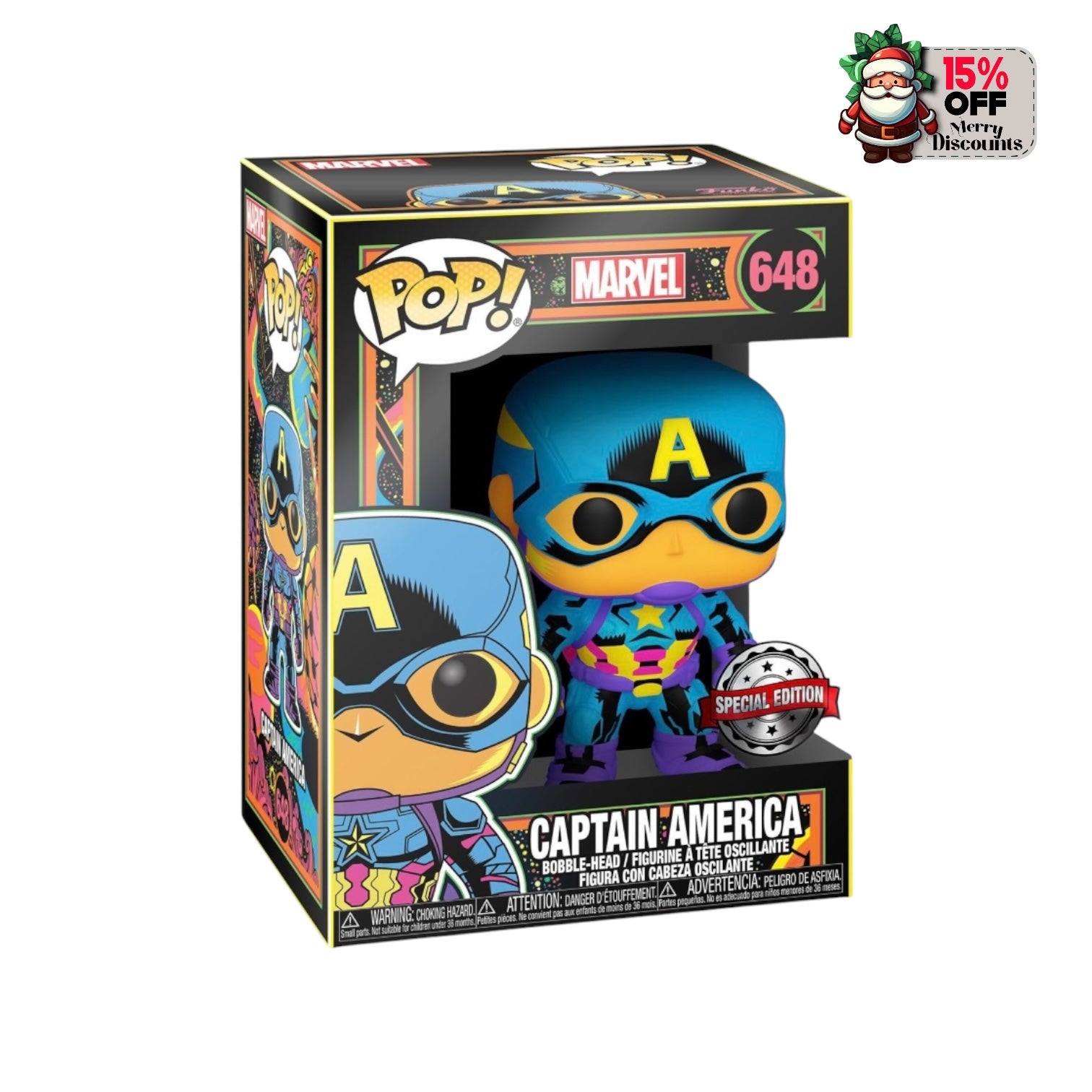 Captain America #648 (Blacklight) Funko Pop! - Marvel - Special Edition