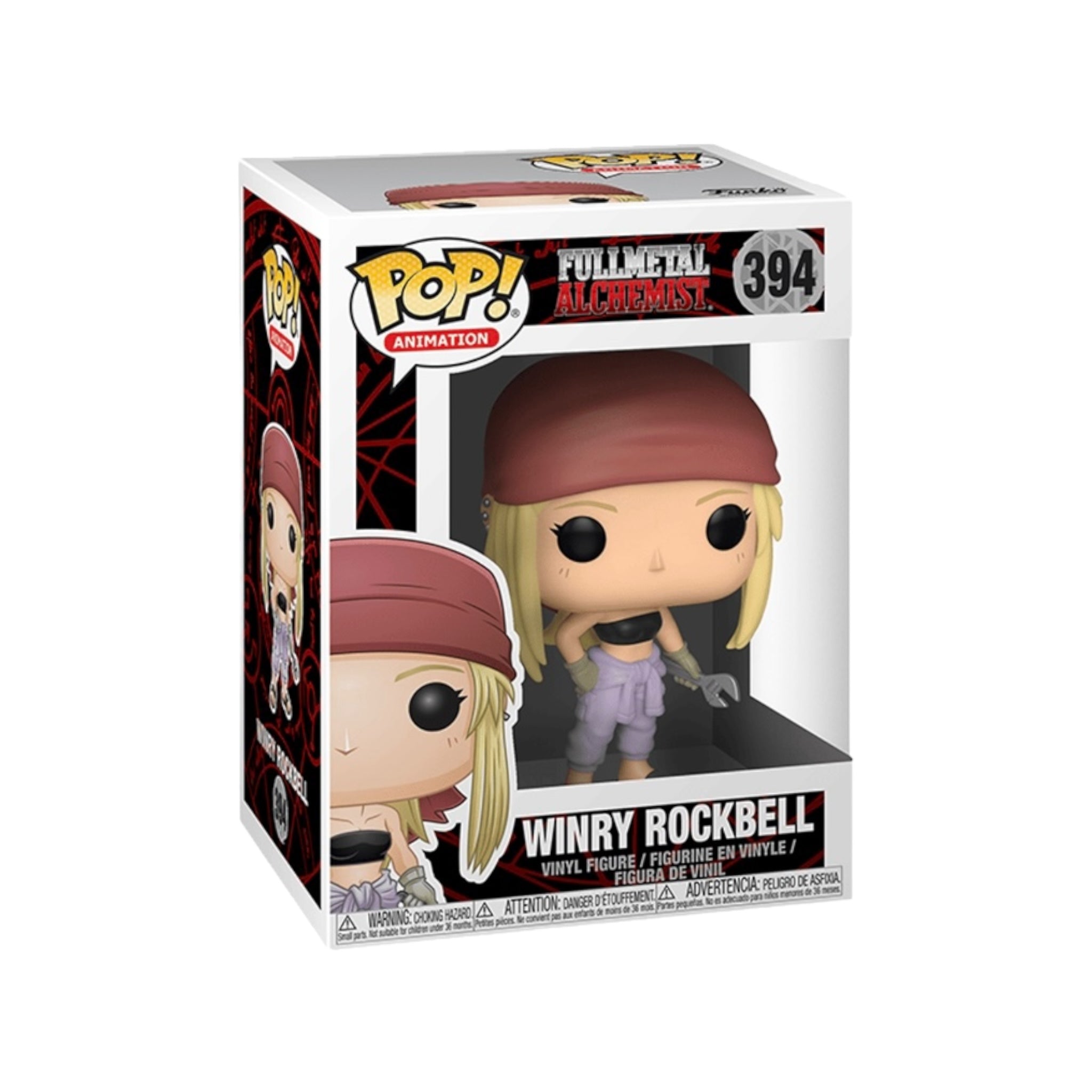 Winry Rockbell #394 Funko Pop! - Fullmetal Alchemist - Condition 8.5/10