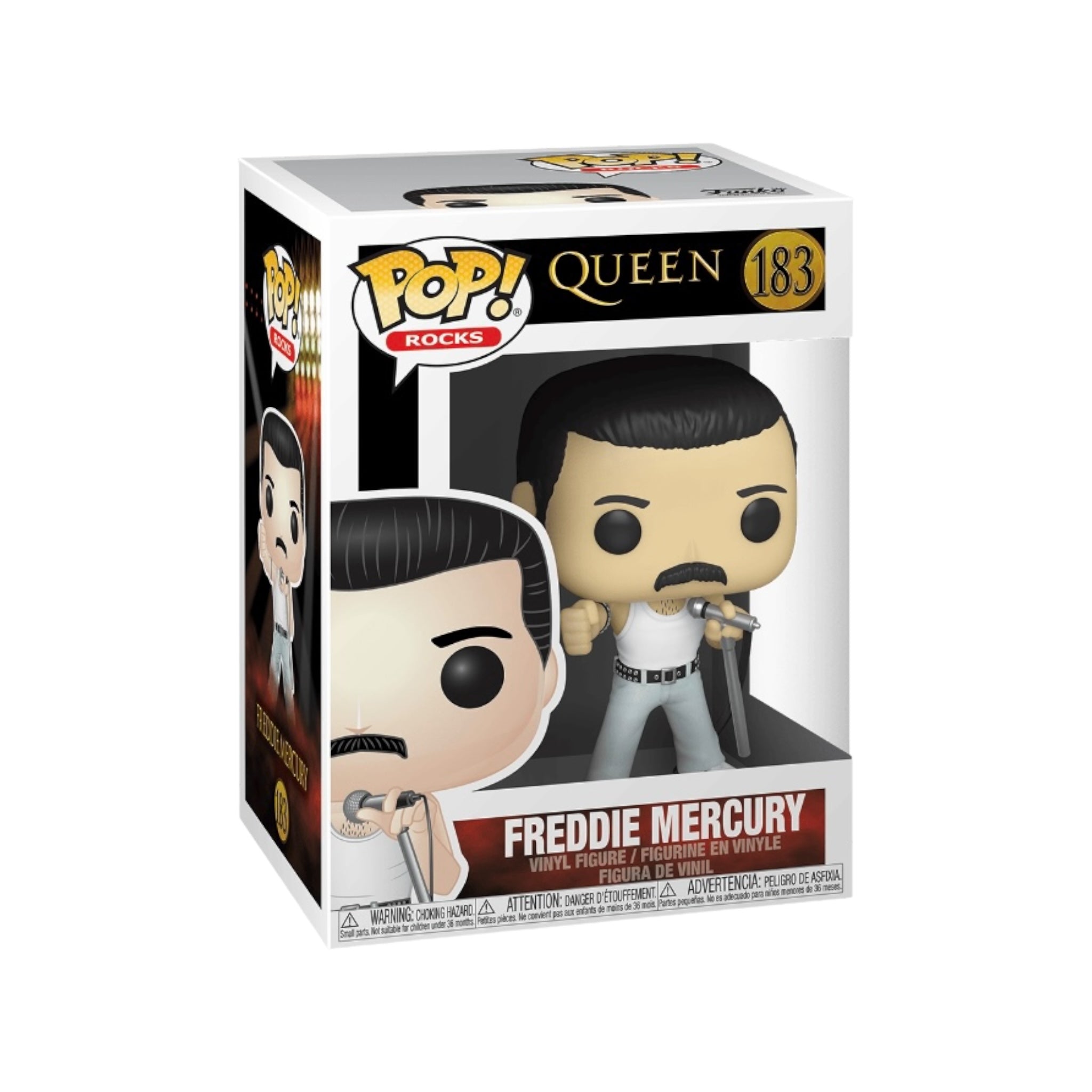 Freddie Mercury #183 (Live Aid 1985) Funko Pop! - Queen