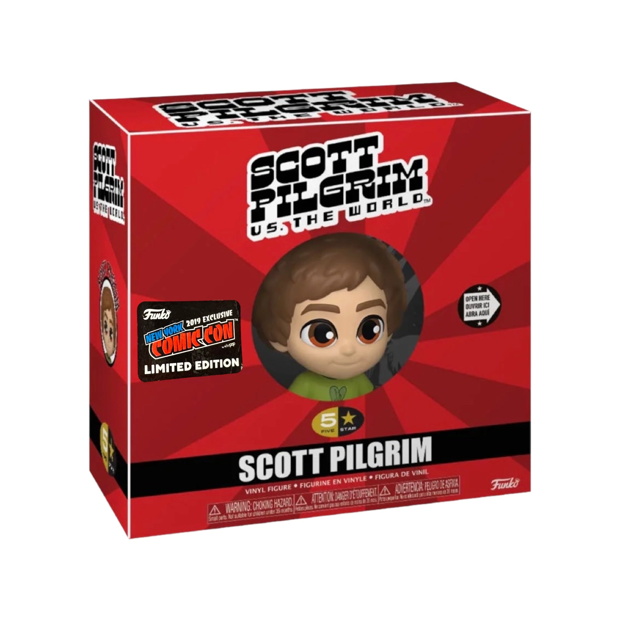 Scott Pilgrim Funko 5 Star Vinyl Figure! - Scott Pilgrim Vs. The World - NYCC 2019 Official Convention Exclusive