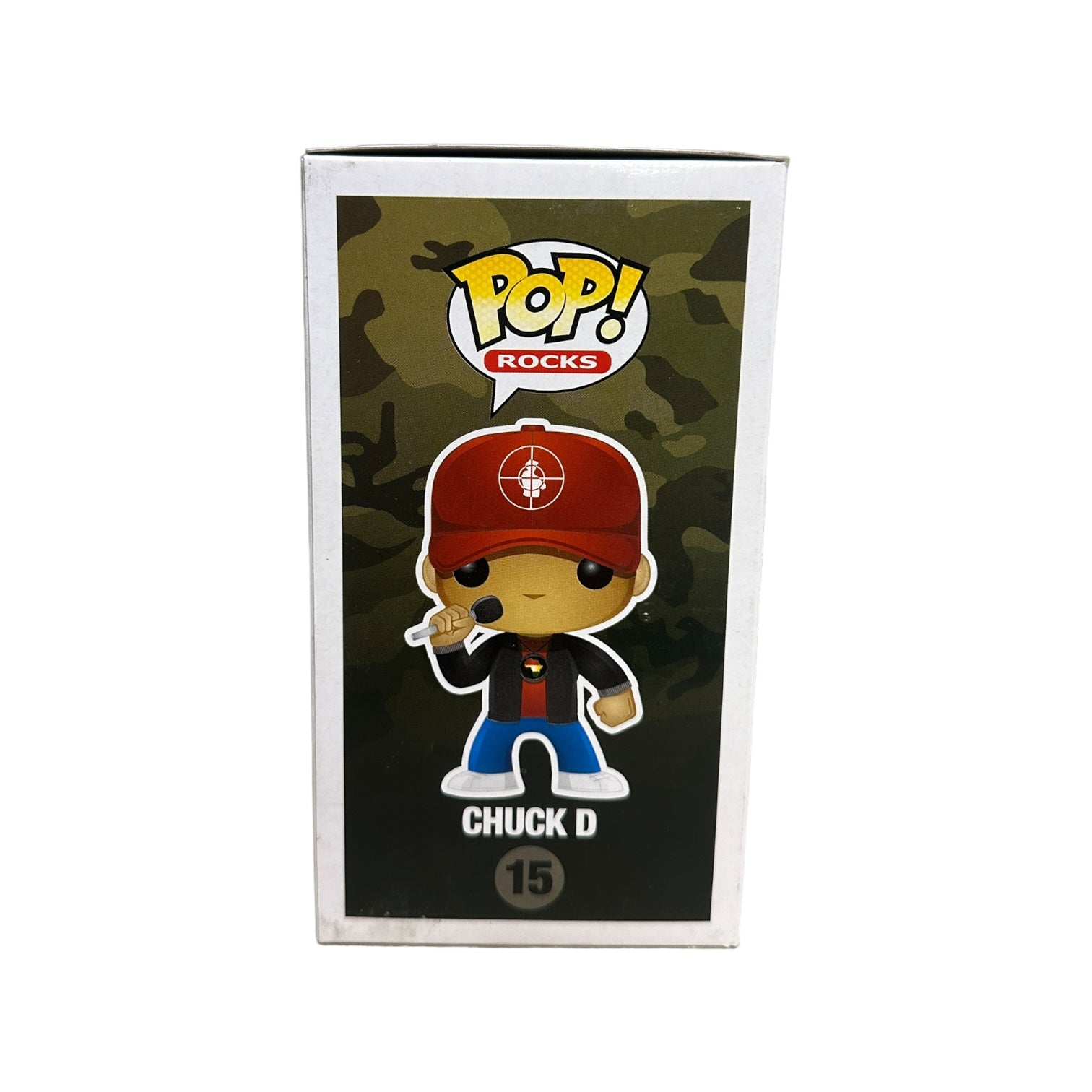 Chuck D #15 Funko Pop! - Public Enemy - 2011 Pop! - Condition 7/10