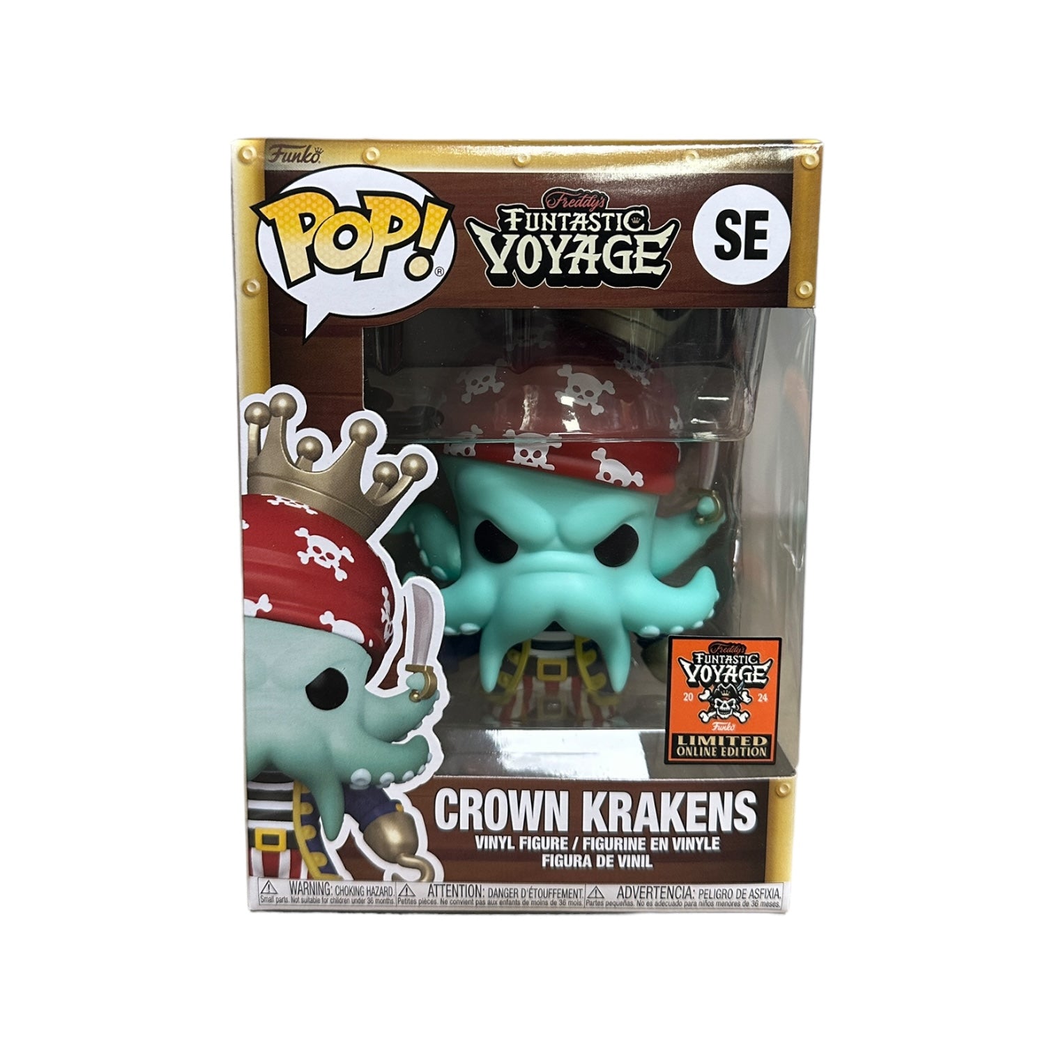 Crown Krakens Funko Pop! - Freddy's Funtastic Voyage 2024 Online Edition