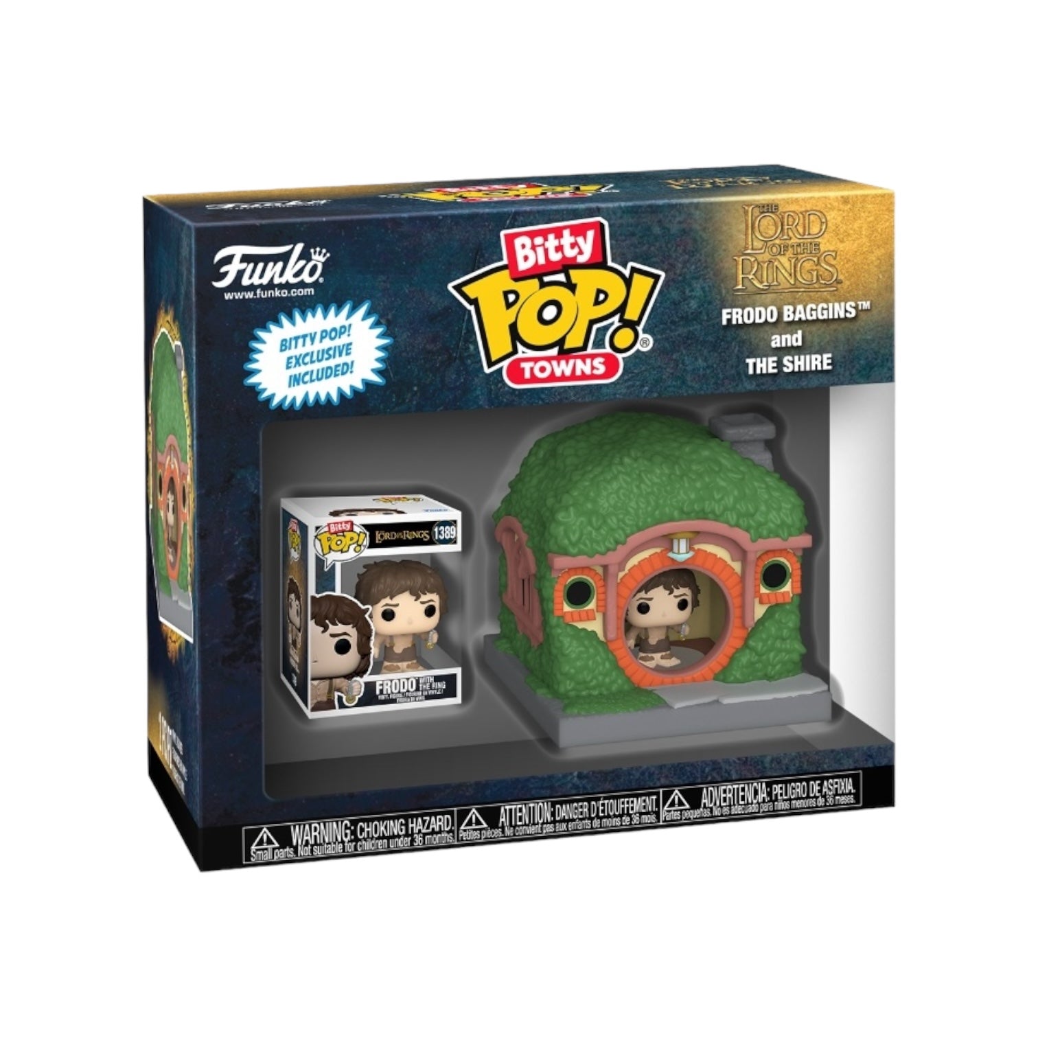 Frodo Baggins and The Shire Funko Bitty Pop Town - Lord of the Rings