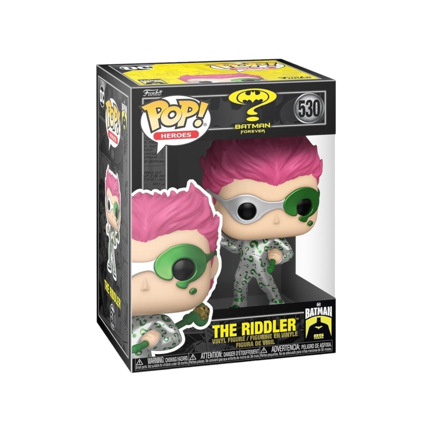 The Riddler (Metallic) #530 Funko Pop! - Batman Returns