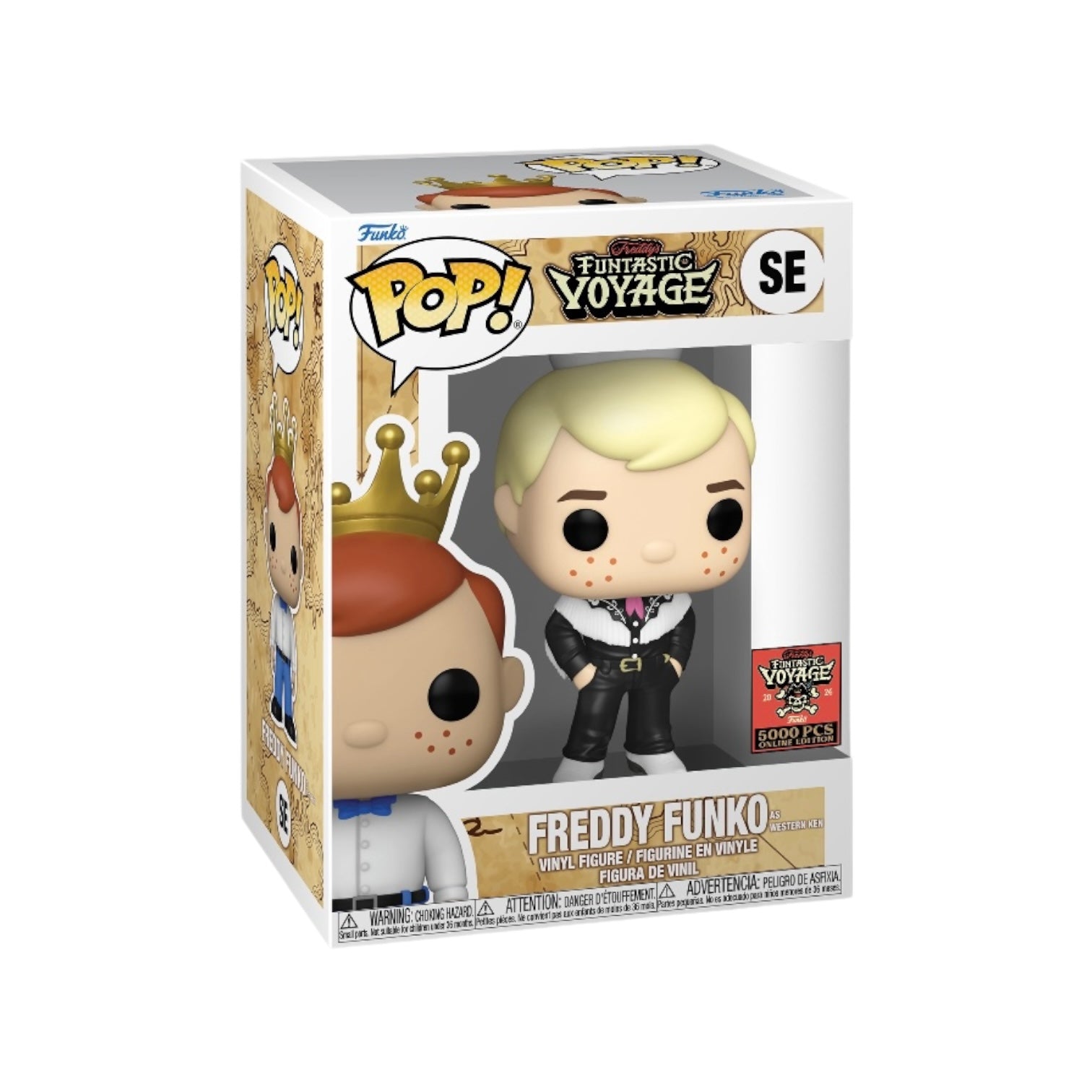 Freddy Funko as Western Ken Funko Pop! - Barbie: The Movie - Freddy's Funtastic Voyage 2024 Online Edition LE5000 Pcs