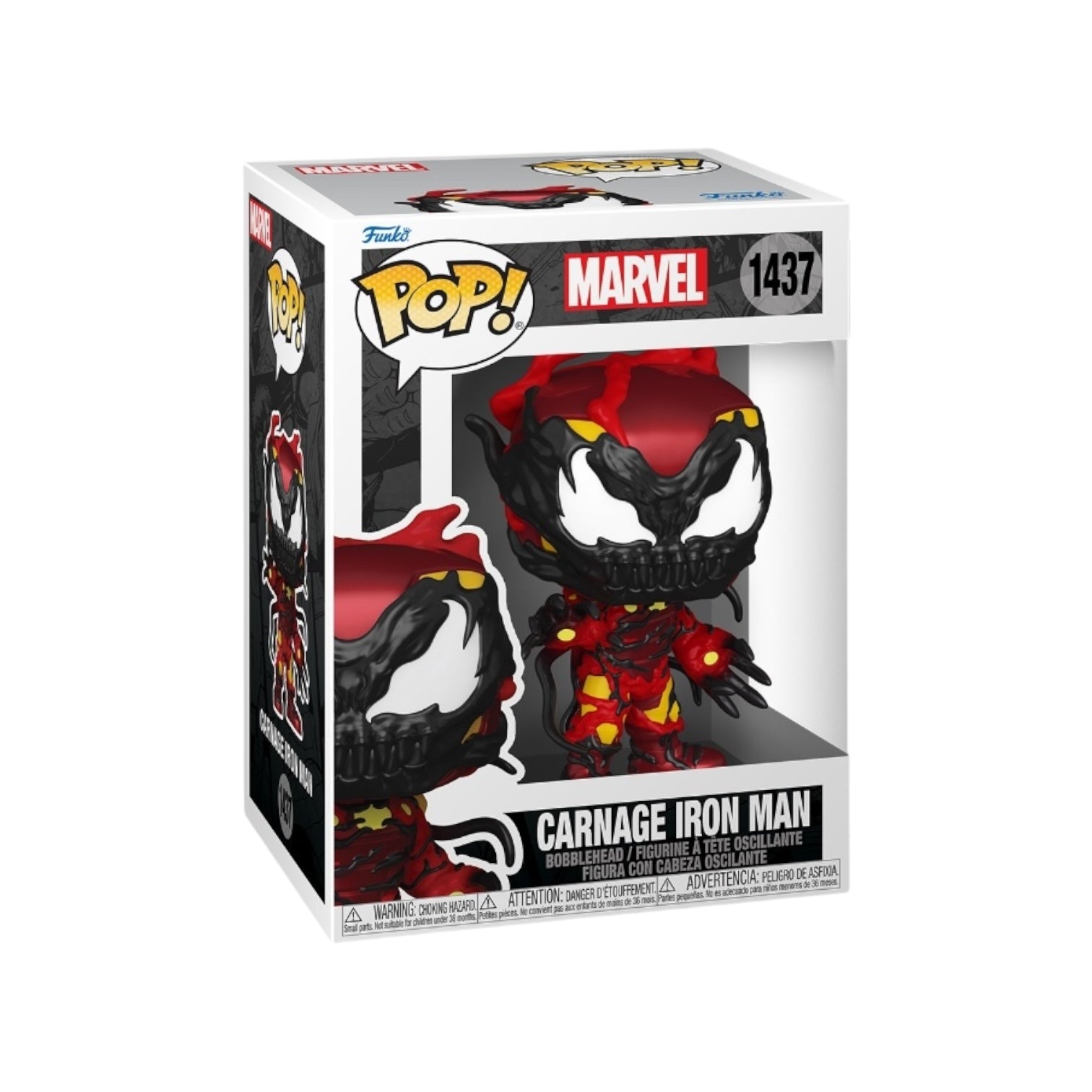 Carnage Iron Man #1437 Funko Pop! - Marvel Carnage - PREORDER