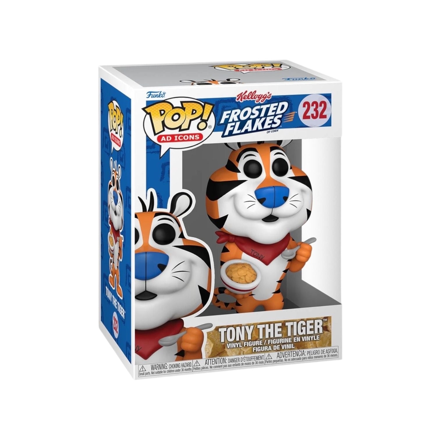 Tony the Tiger #232 Funko Pop! - Kelloggs Frosted Flakes