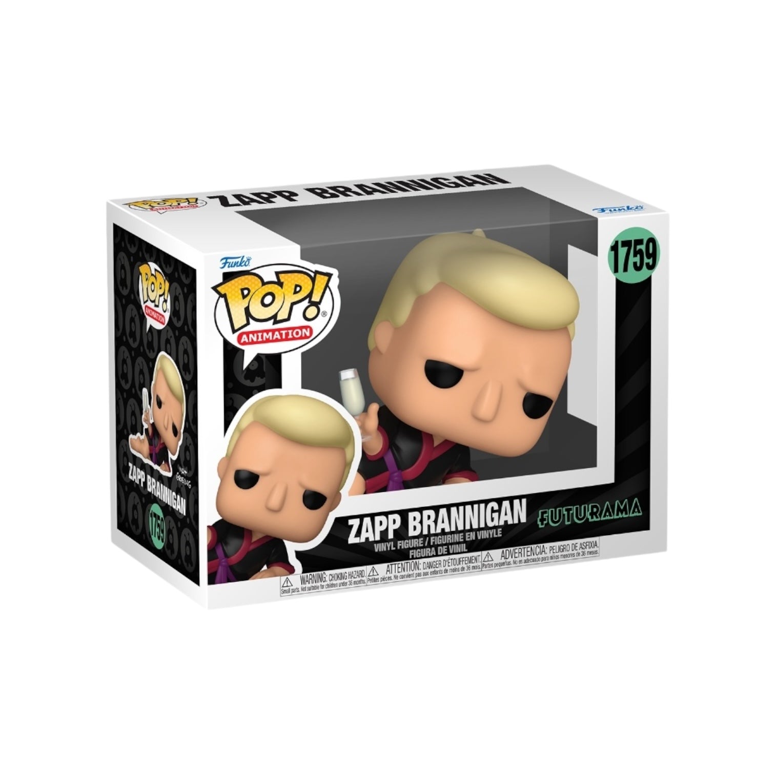 Zapp Brannigan #1759 Funko Pop! - Futurama - PREORDER