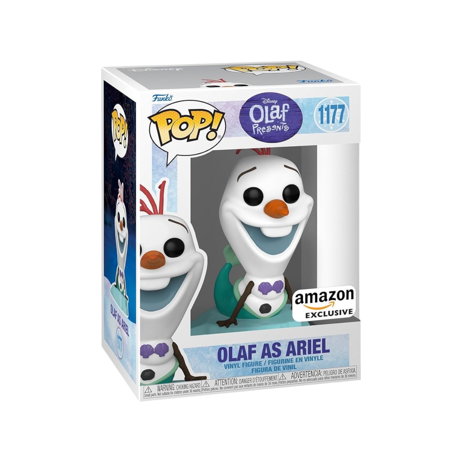 Olaf as Ariel Funko Pop! #1177 Frozen - Amazon Exclusive