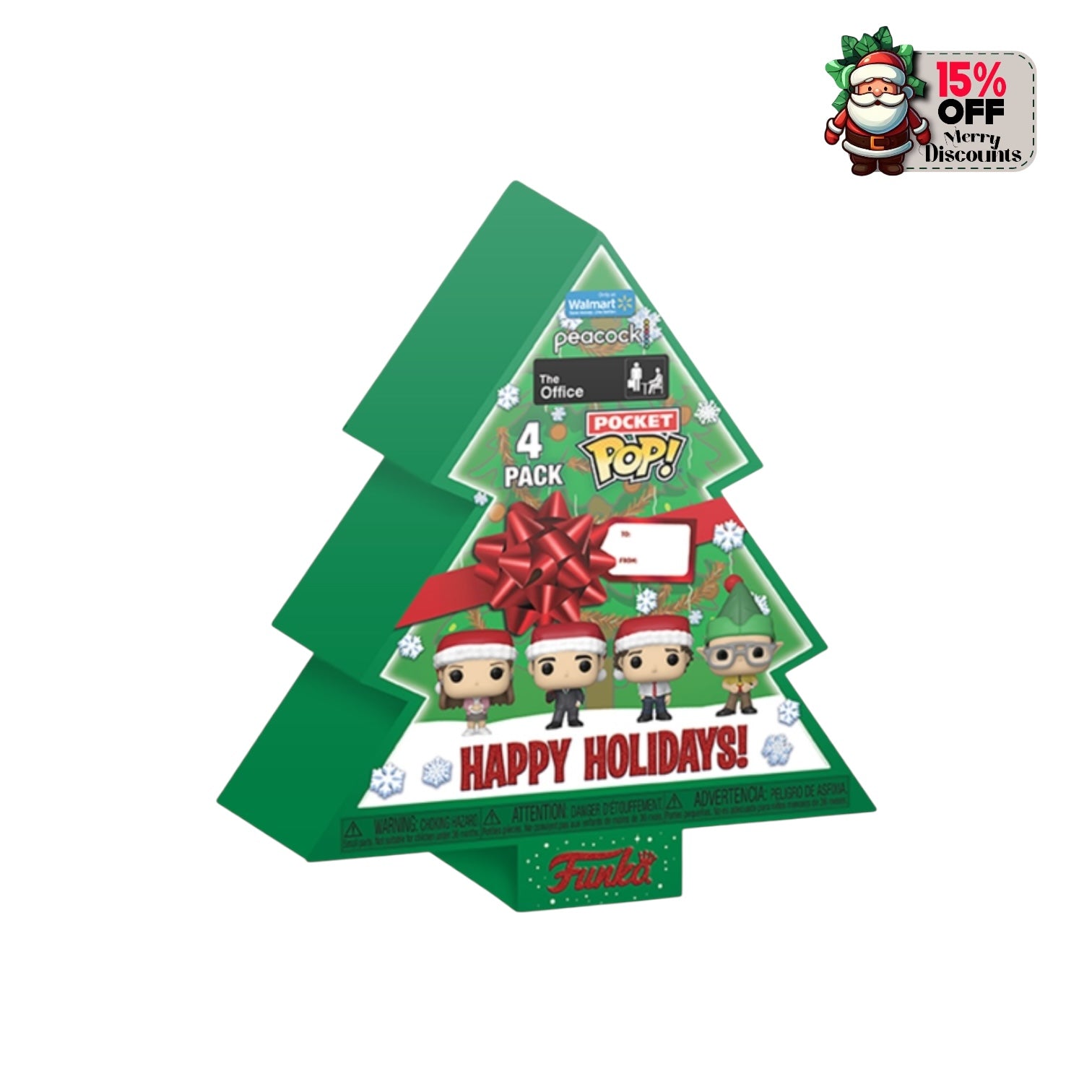 The Office Pocket Pop Happy Holidays Tree Box! The Office - Funko Special Edition