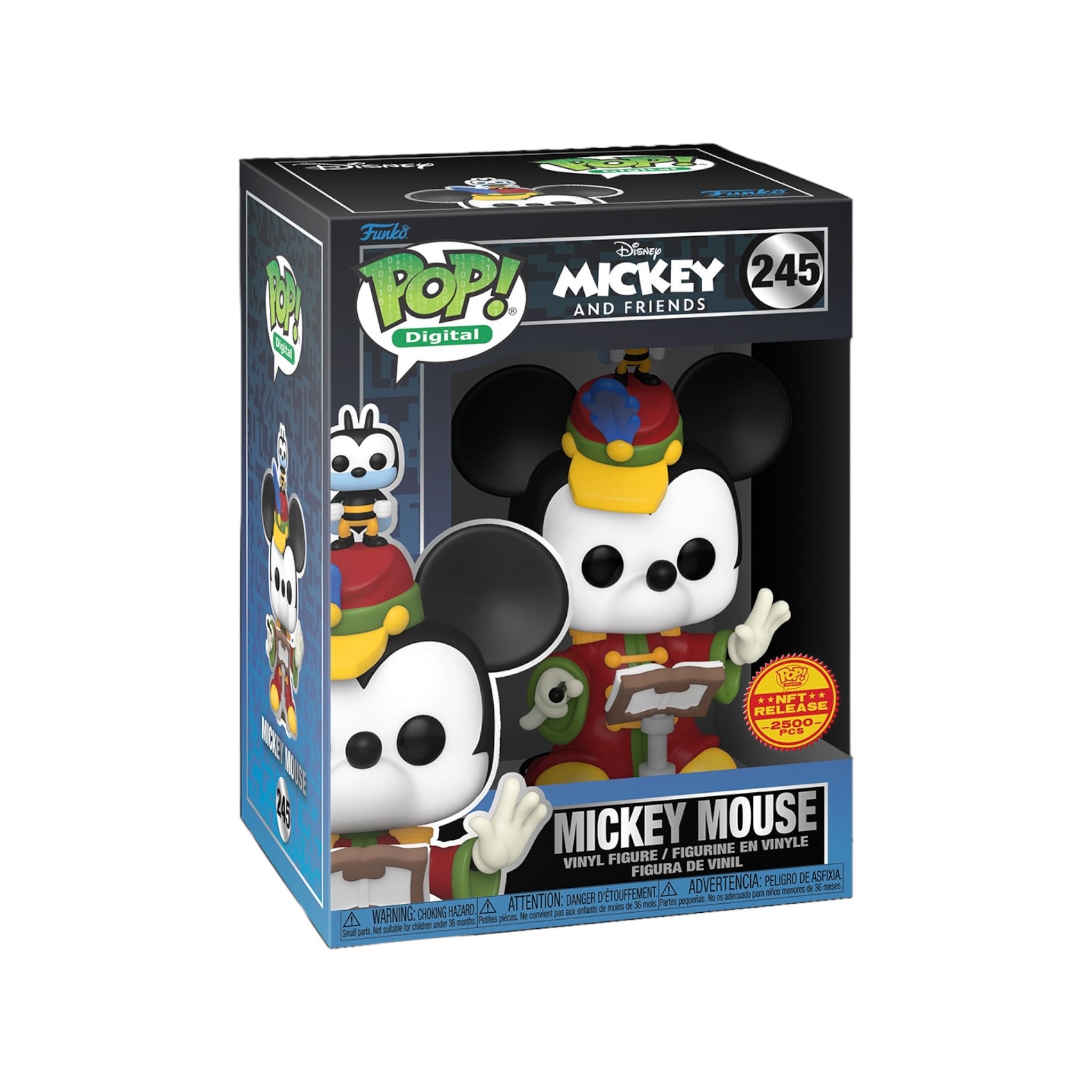 Mickey Mouse #245 Funko Pop! - Mickey and Friends - NFT Release LE2500 Pcs