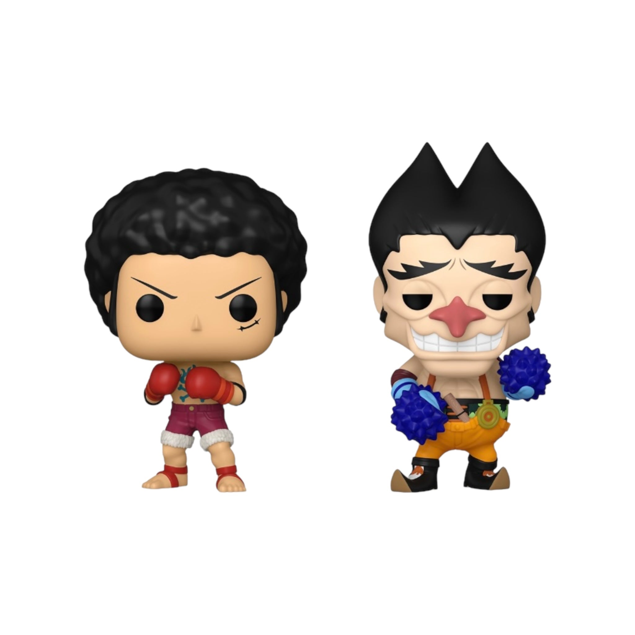 Luffy & Foxy 2 Pack Funko Pop! - One Piece - Hot Topic Exclusive