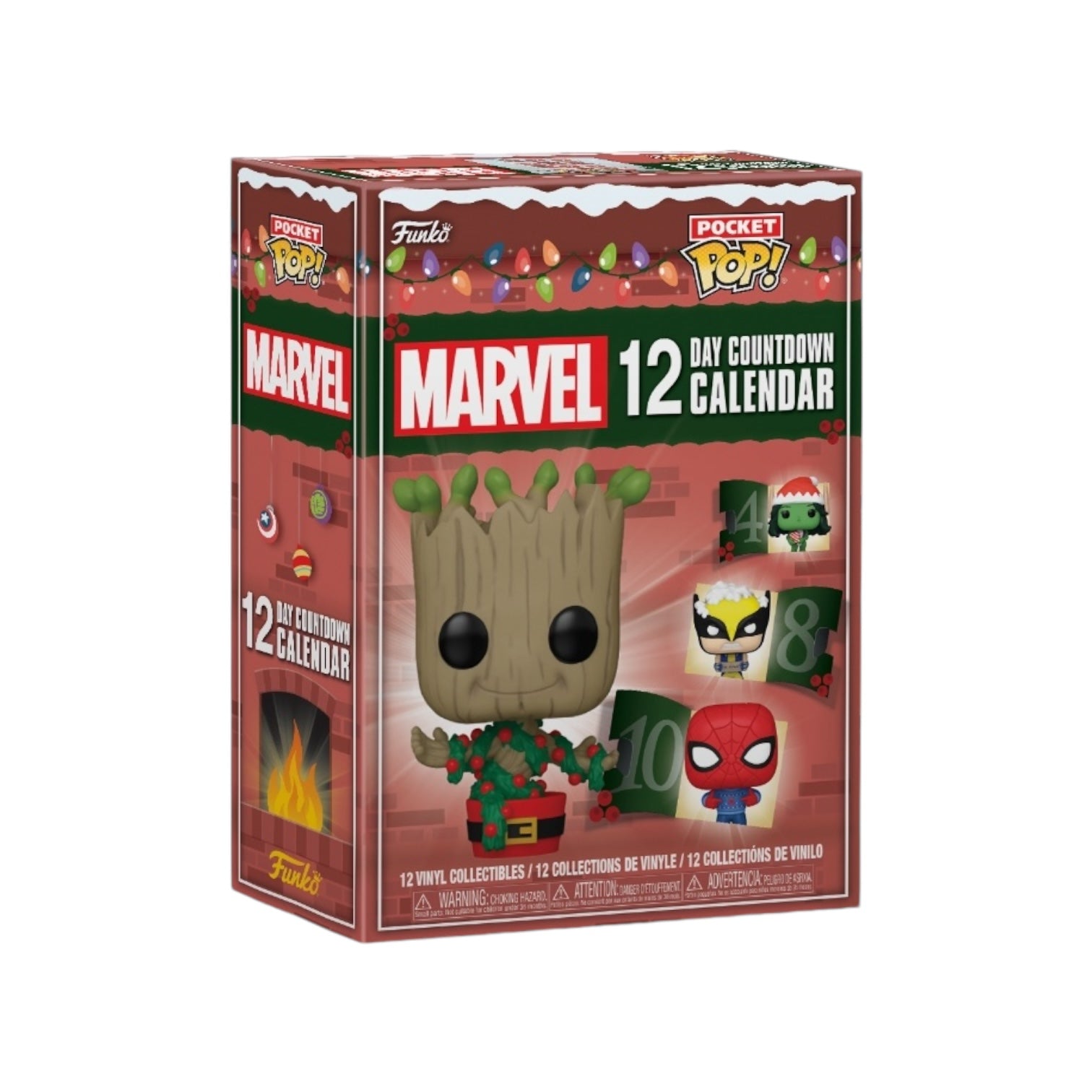 Marvel Funko Pocket Pop - 12 Day Countdown Calendar