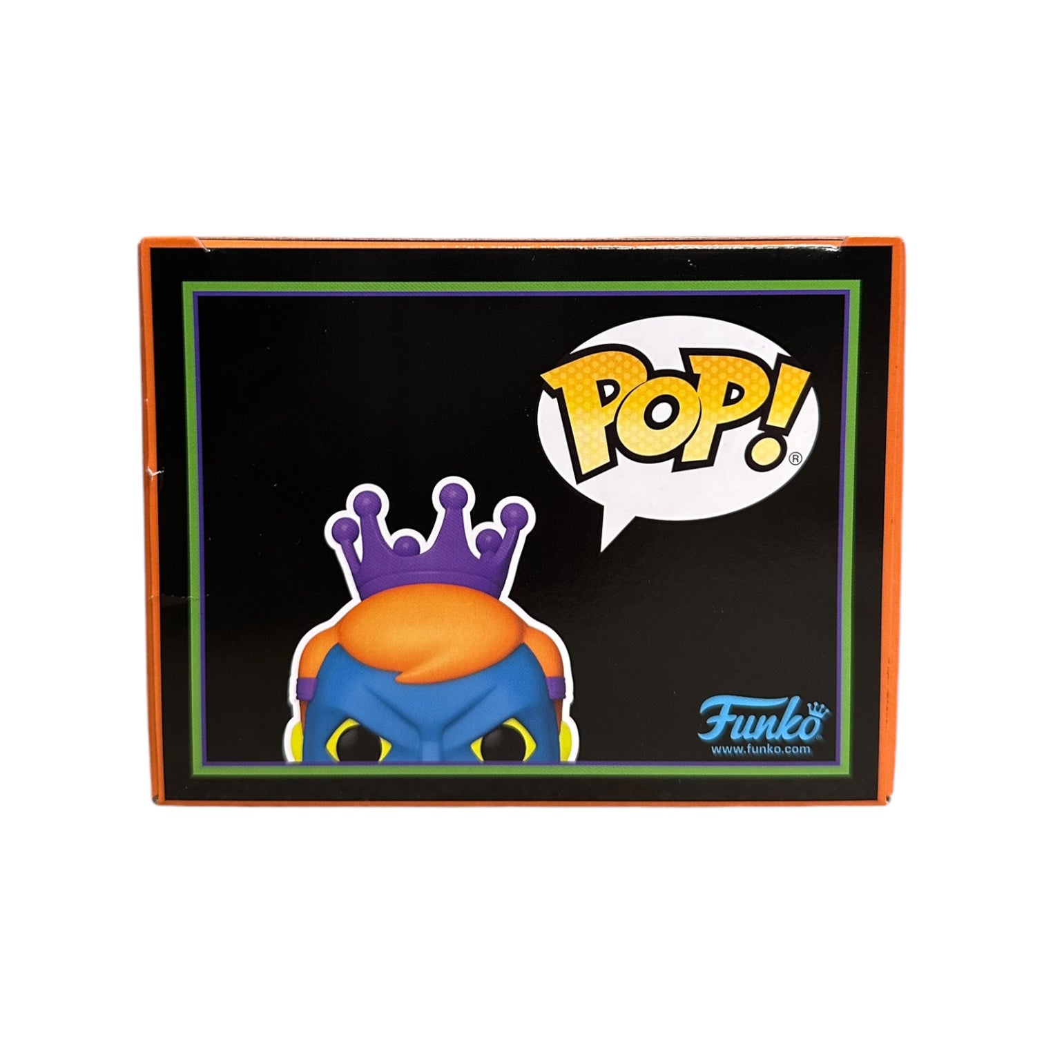 Freddy Funko as Casey Jones (Black Light) Funko Pop! - Teenage Mutant Ninja Turtles - Heavy Metal Halloween 2023 Exclusive LE2000 Pcs - Condition 7.5/10