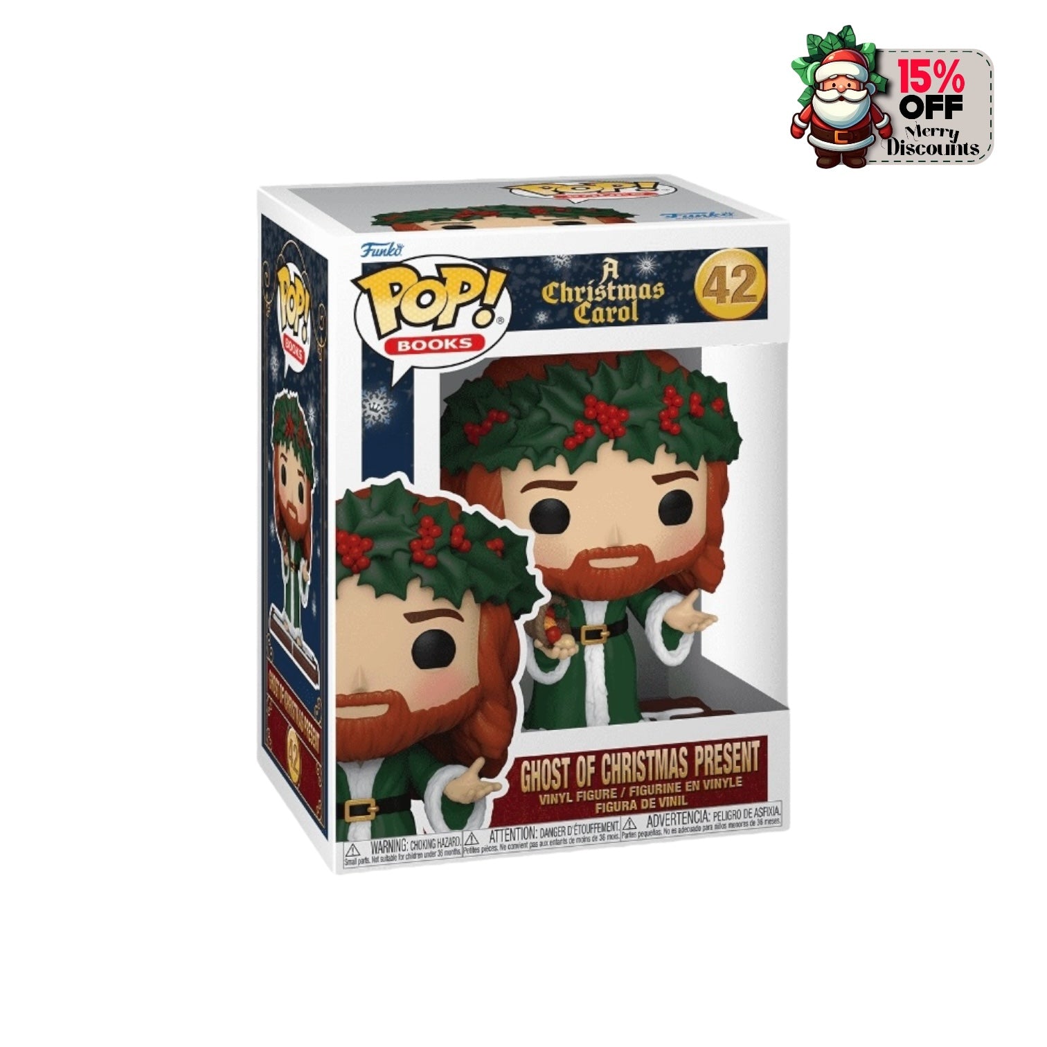 Ghost of Christmas Present #42 Funko Pop! - A Christmas Carol