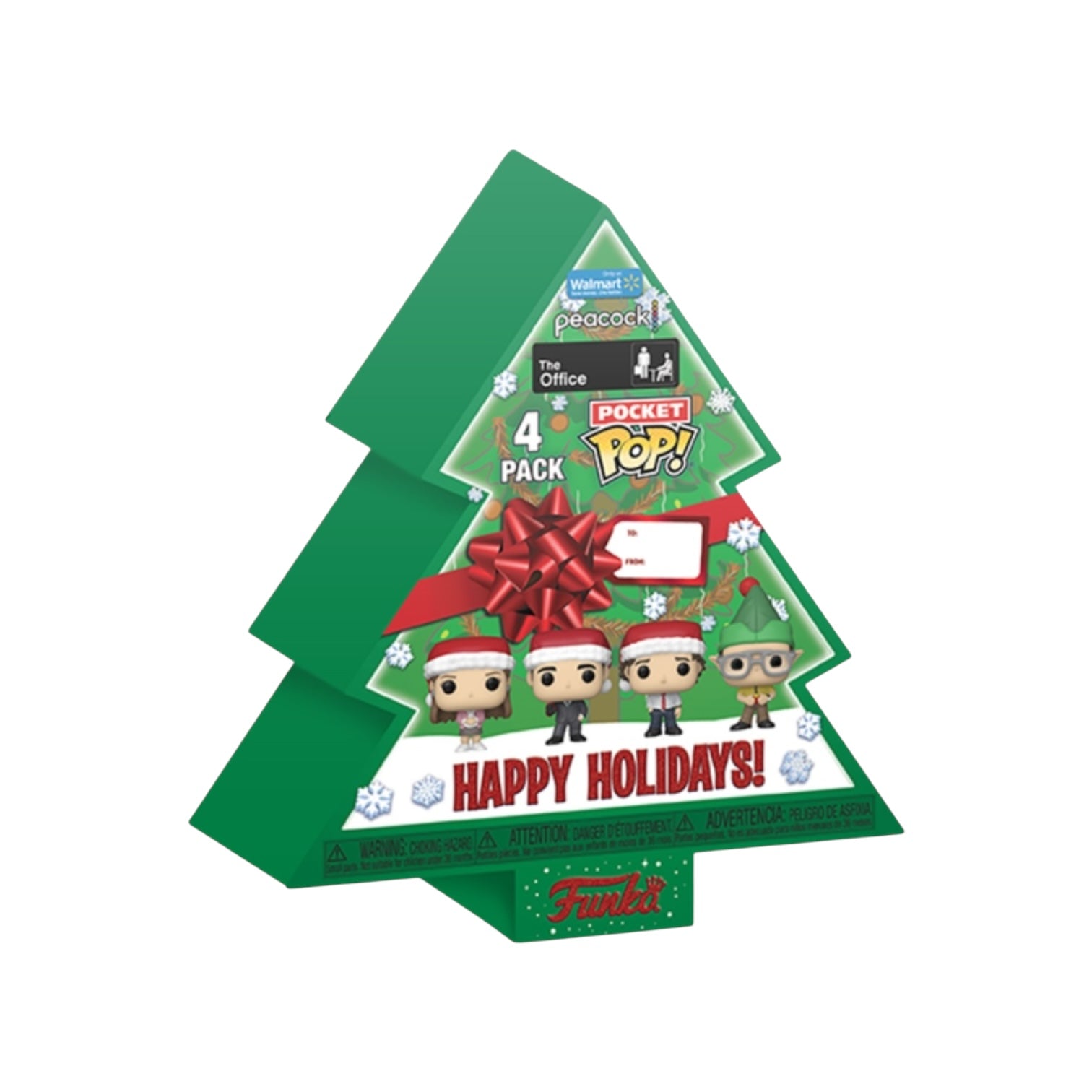 The Office Pocket Pop Happy Holidays Tree Box! The Office - Funko Special Edition