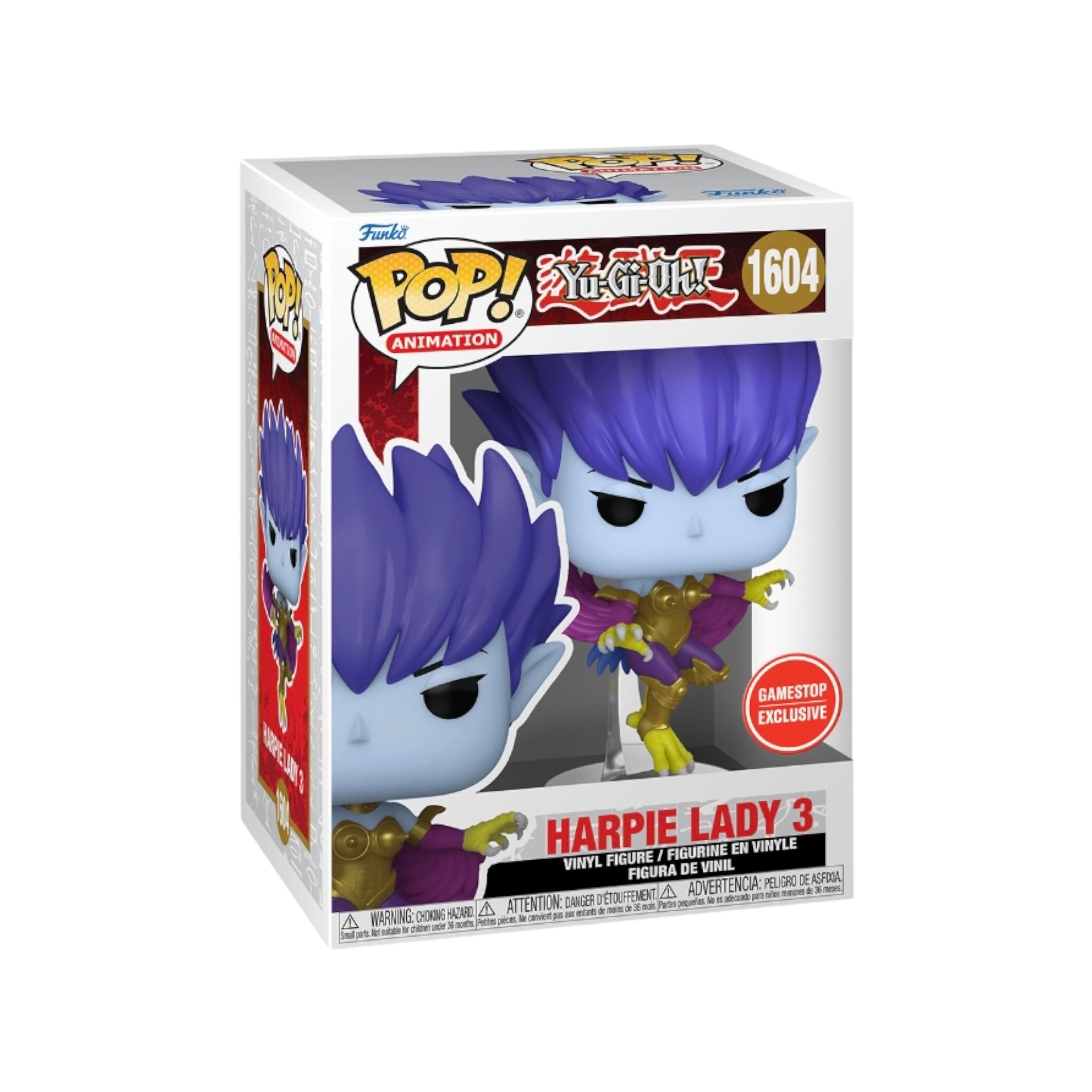 Harpie Lady 3 #1604 Funko Pop! - Yu-Gi-Oh! - GameStop Exclusive