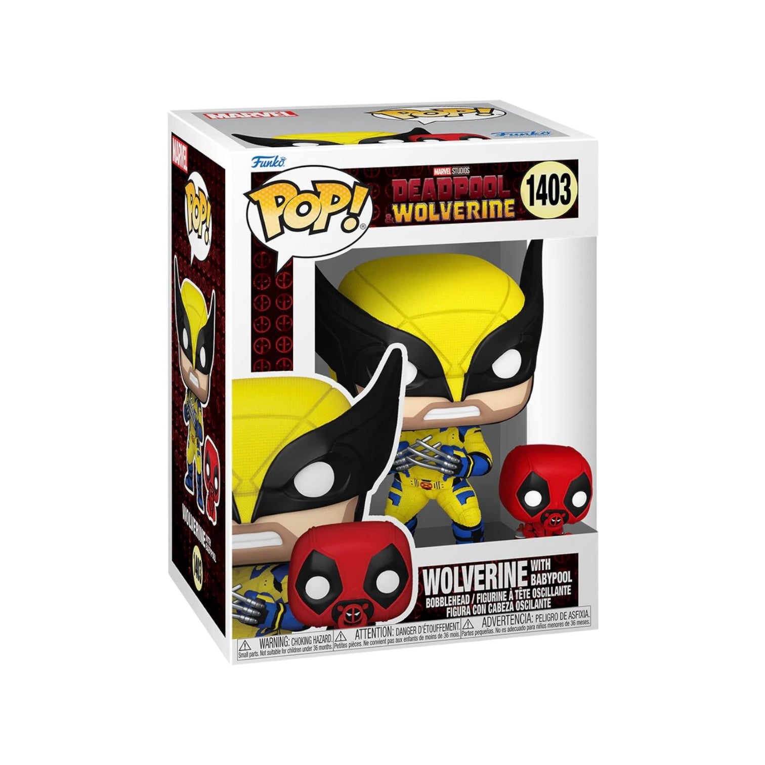 Wolverine with Babypool #1403 Funko Pop! - Deadpool & Wolverine