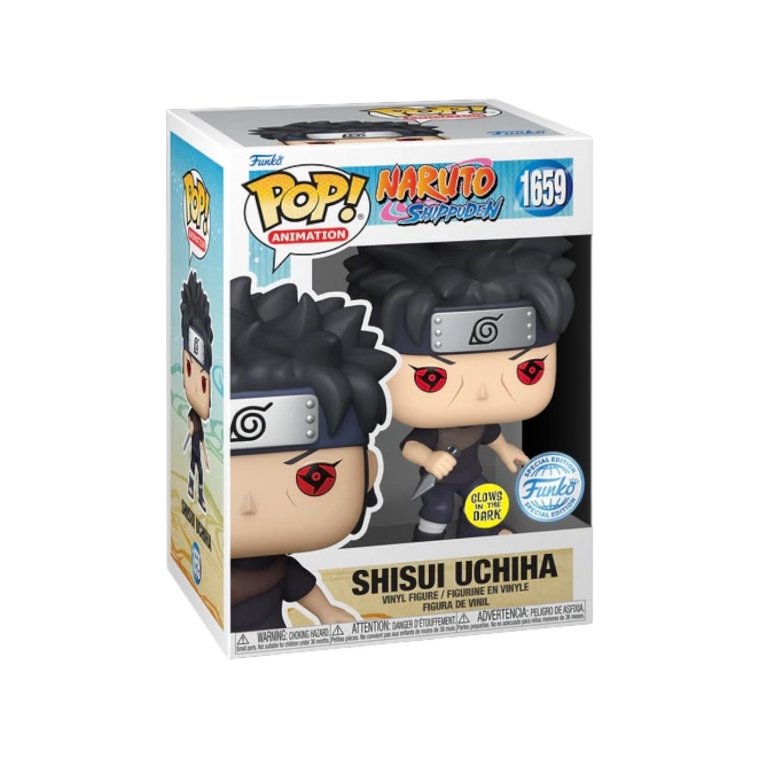 Shisui Uchiha #1659 (Glows in the Dark) Funko Pop! - Naruto Shippuden - Special Edition