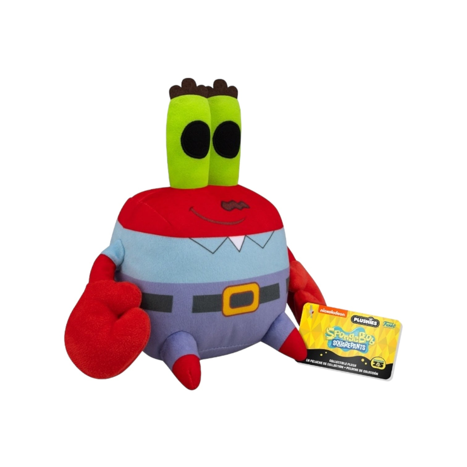 Mr Krabs 7" Funko Plush - Spongebob Squarepants 25th Anniversary