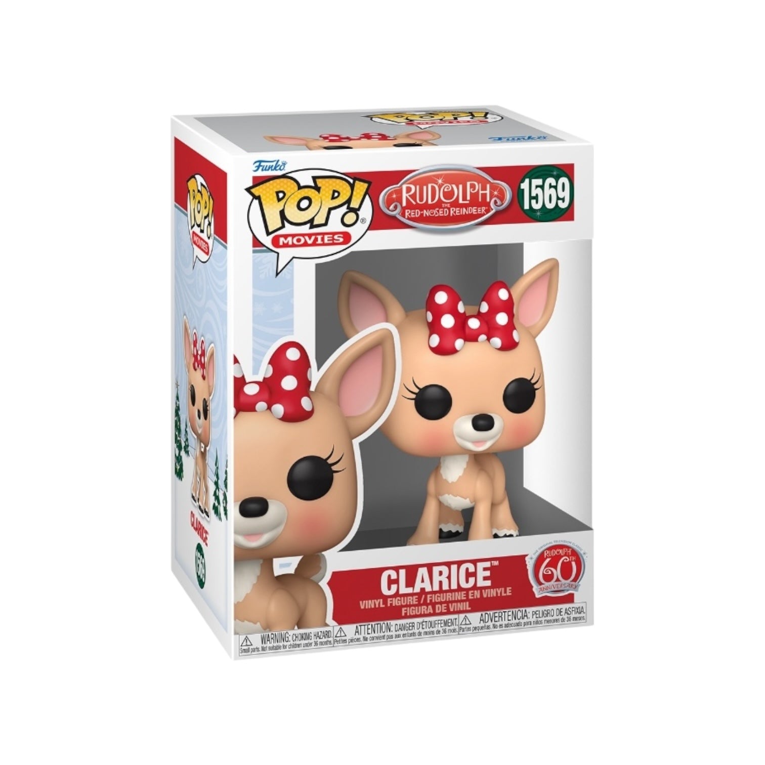 Clarice #1569 Funko Pop!  - Rudolph the Red Nose Reindeer