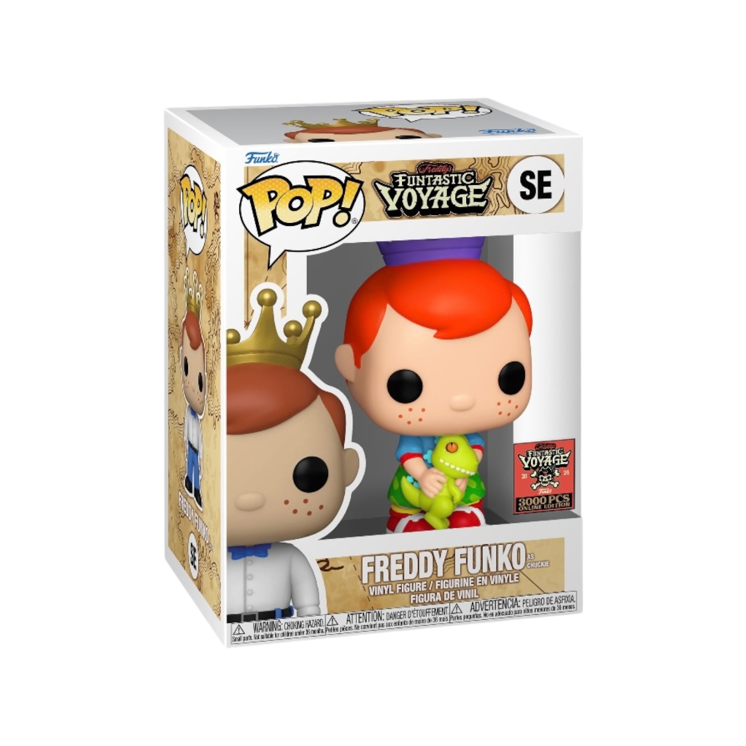 Freddy Funko as Chuckie Funko Pop! - Rugrats - Freddy's Funtastic Voyage 2024 Online Edition LE3000 Pcs