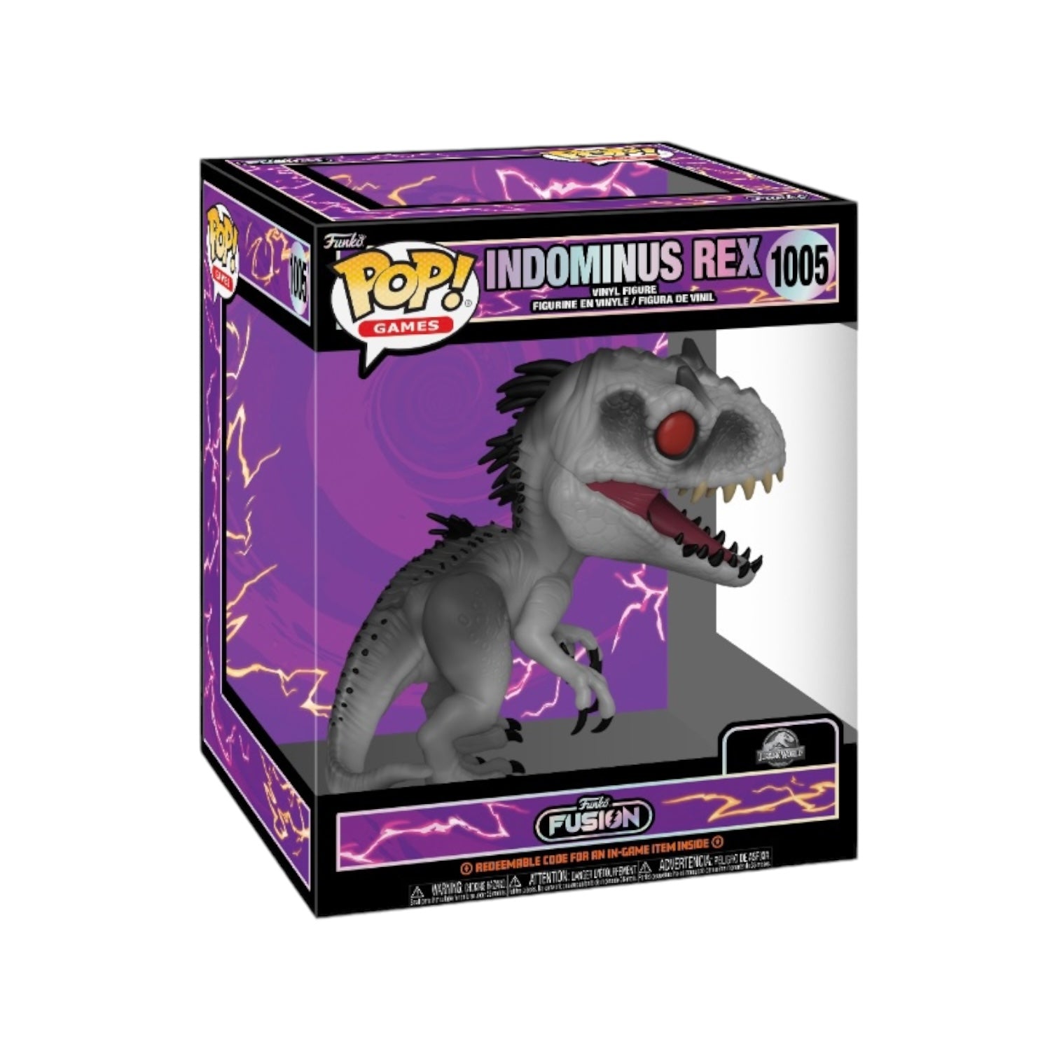 Indominus Rex #1005 6" Funko Pop! - Funko Fusion - Condition 8/10