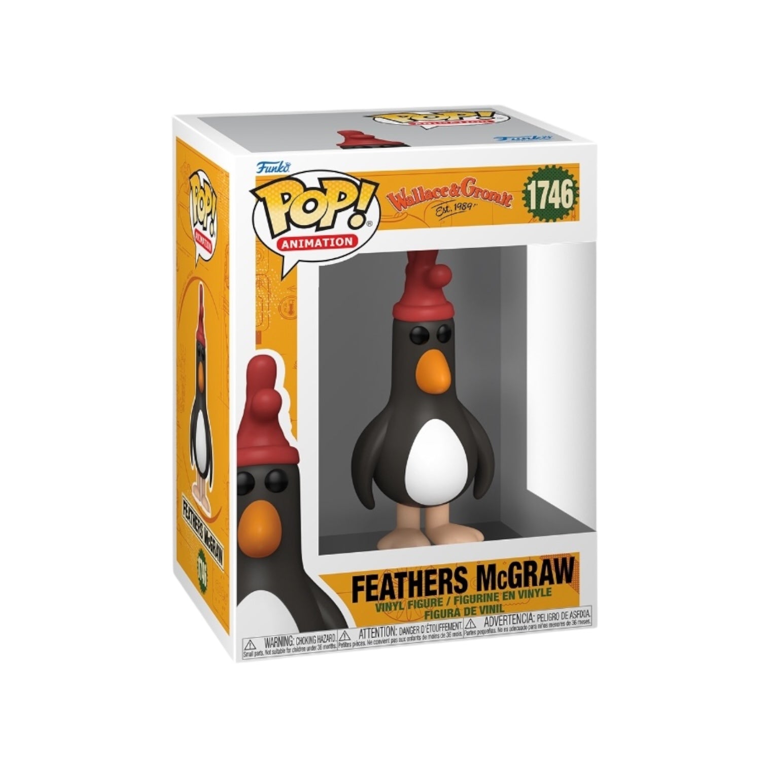 Feathers McGraw #1746 Funko Pop! - Wallace and Gromit - PREORDER