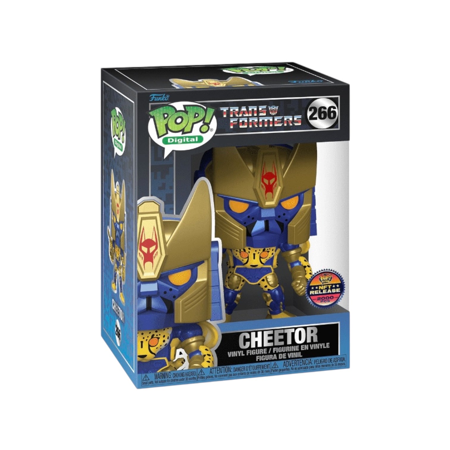 Cheetor #266 Funko Pop! - Transformers - NFT Release Exclusive LE2000 Pcs - Condition 8.5/10