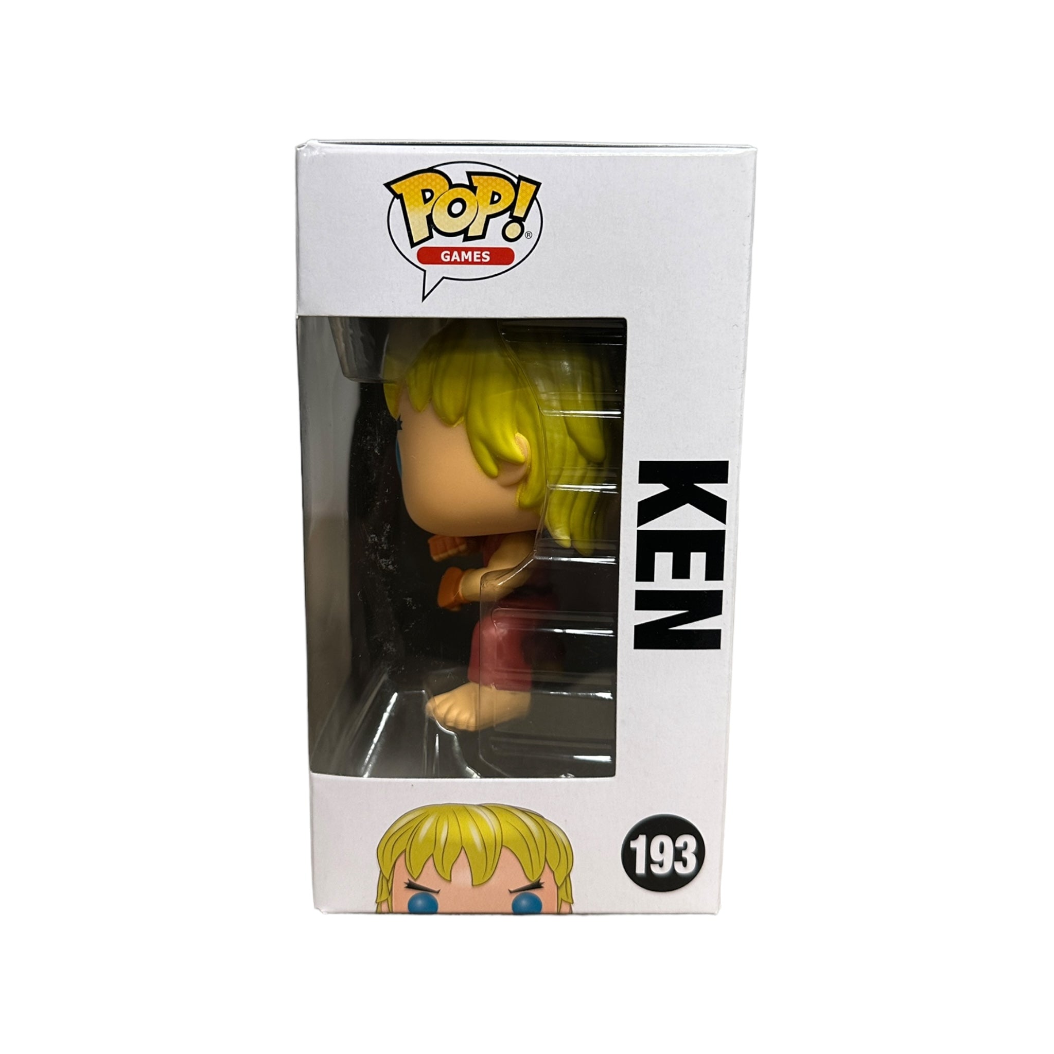 Ken #193 Funko Pop! - Street Fighter - 2016 Pop! - Condition 8/10