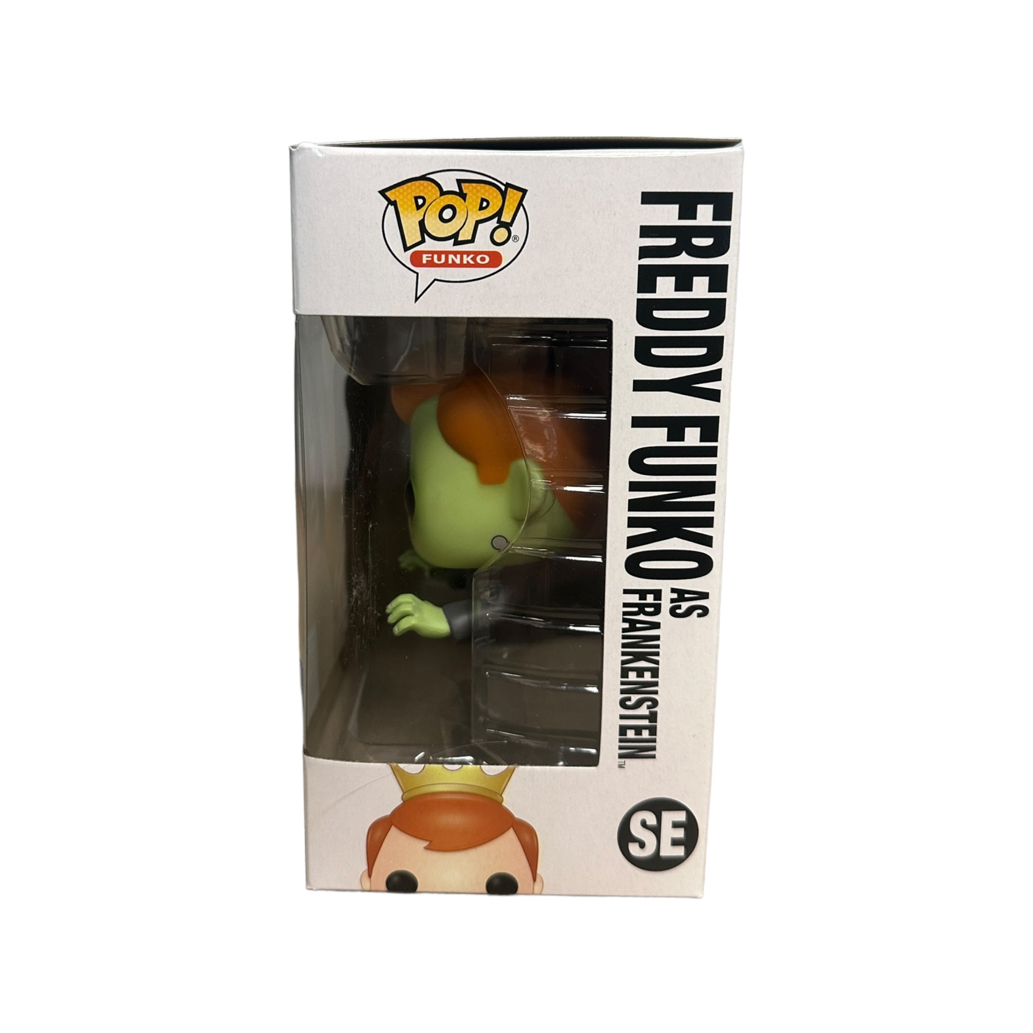 Freddy Funko as Frankenstein (Error Glow Head) Funko Pop! - Universal Monsters - SDCC 2019 Exclusive LE350 Pcs - Condition 8/10