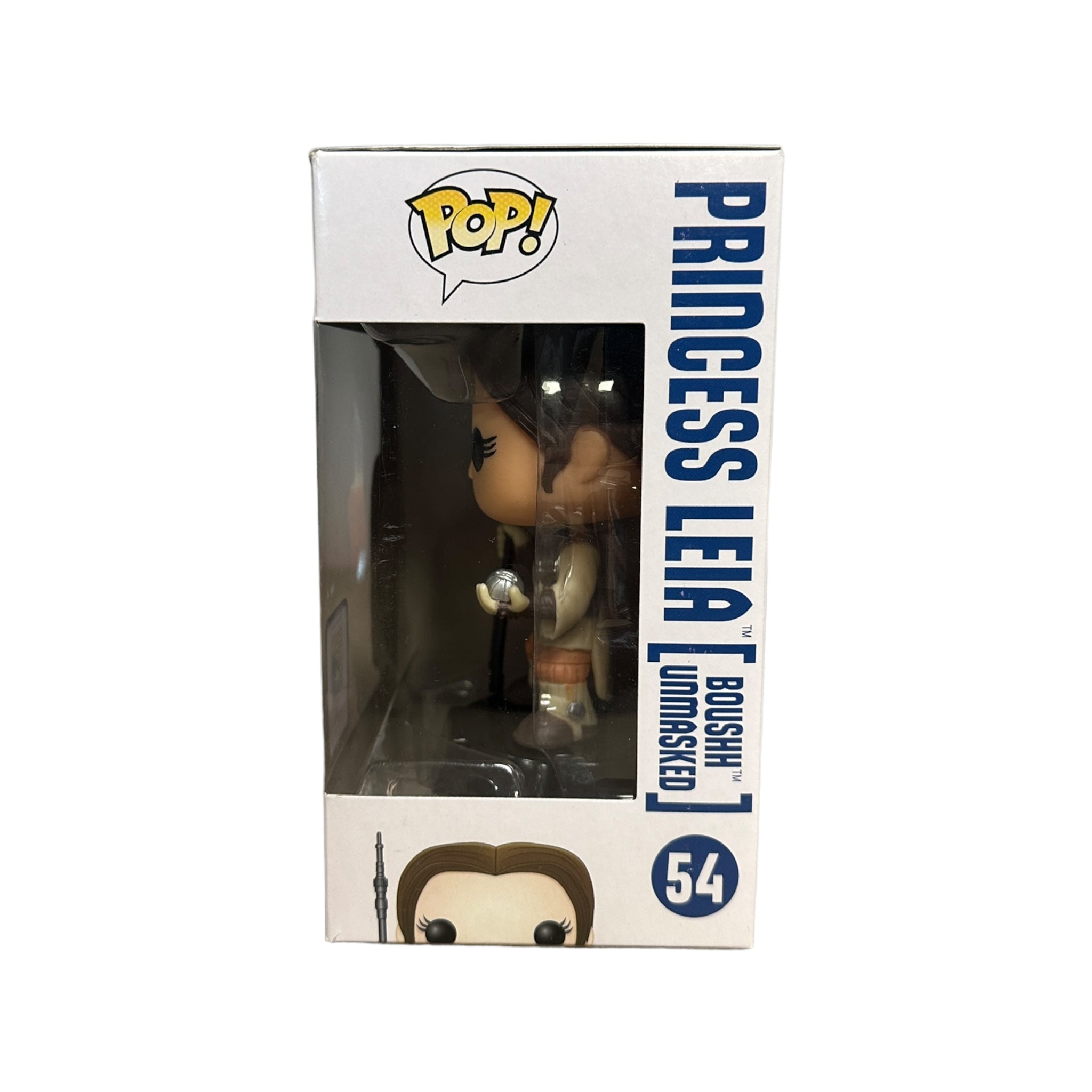 Princess Leia [Boushh Unmasked] #54 Funko Pop! - Star Wars - SDCC 2015 Official Convention Exclusive LE1008 Pcs - Condition 7.5/10