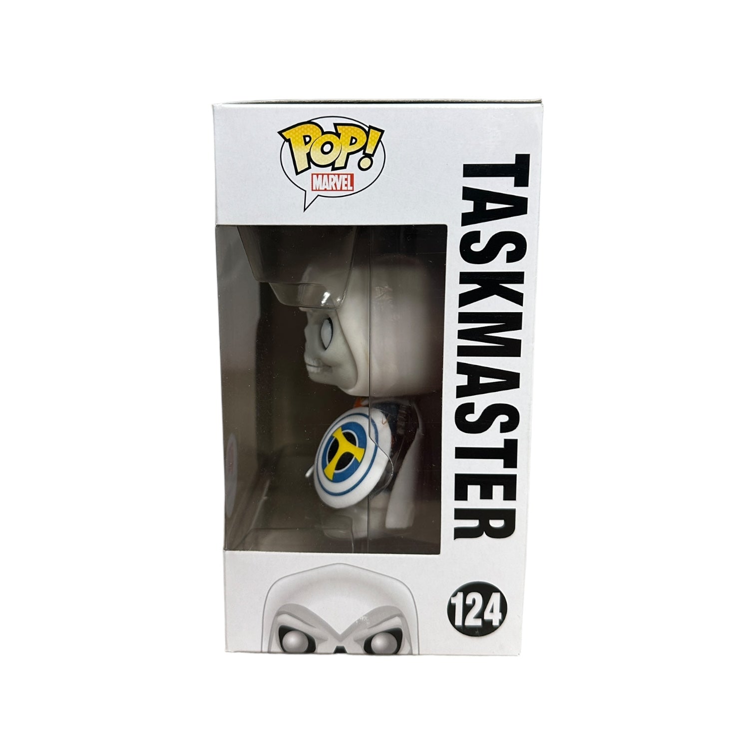 Taskmaster #124 (Error Glow) Funko Pop! - Marvel - Walgreens Exclusive - Condition 8.75/10