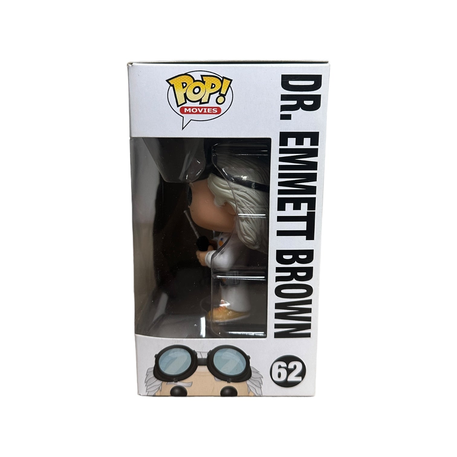 Dr. Emmett Brown #62 (Error) Funko Pop! - Back To The Future - 2013 Pop! - Condition 8/10